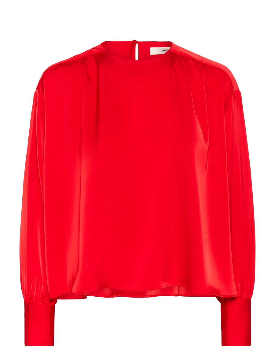 InWear - DAWNIW BLOUSE - langærmede bluser - cranberry - 1