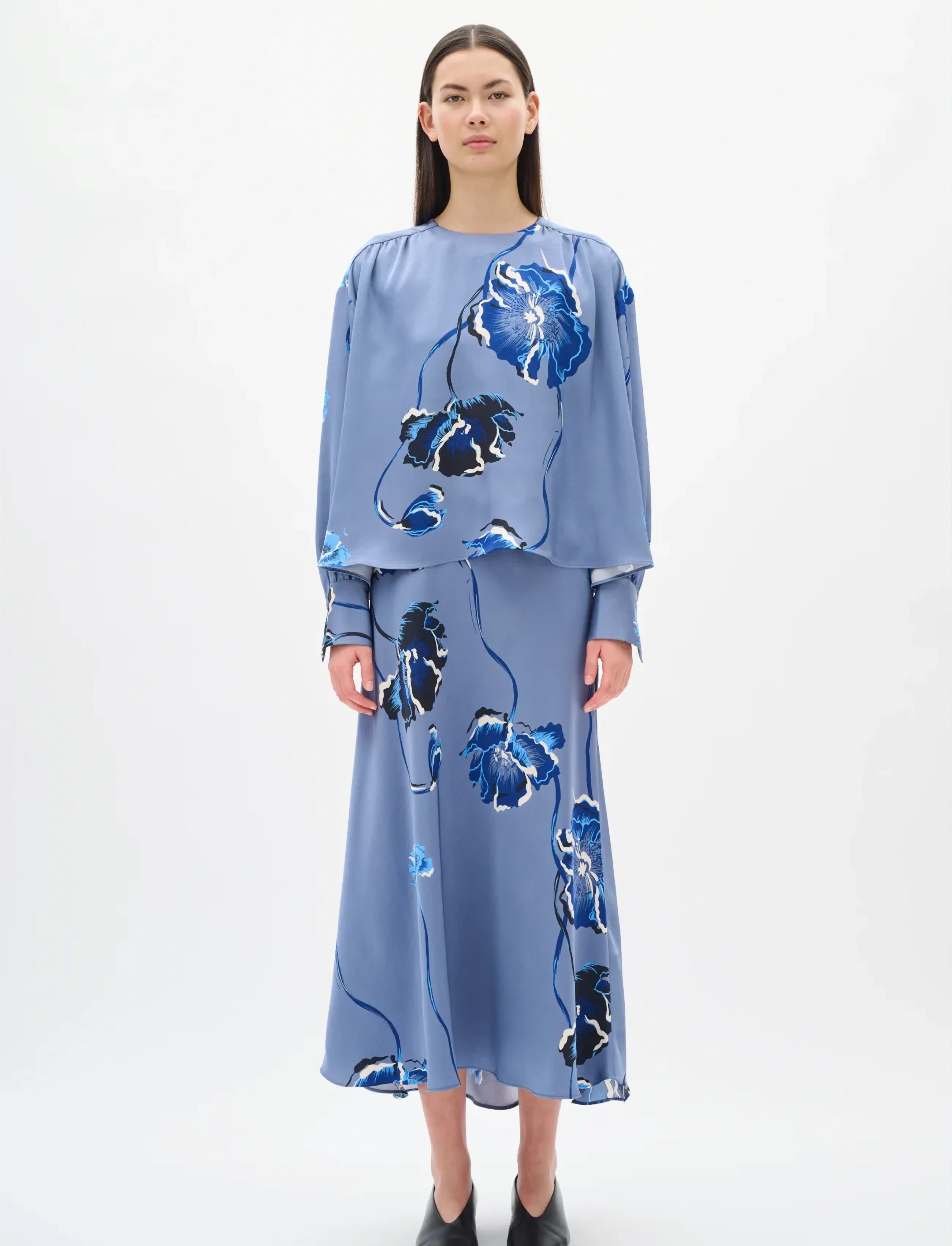 InWear - DAWNIW BLOUSE - wild wind poppy rose - 3