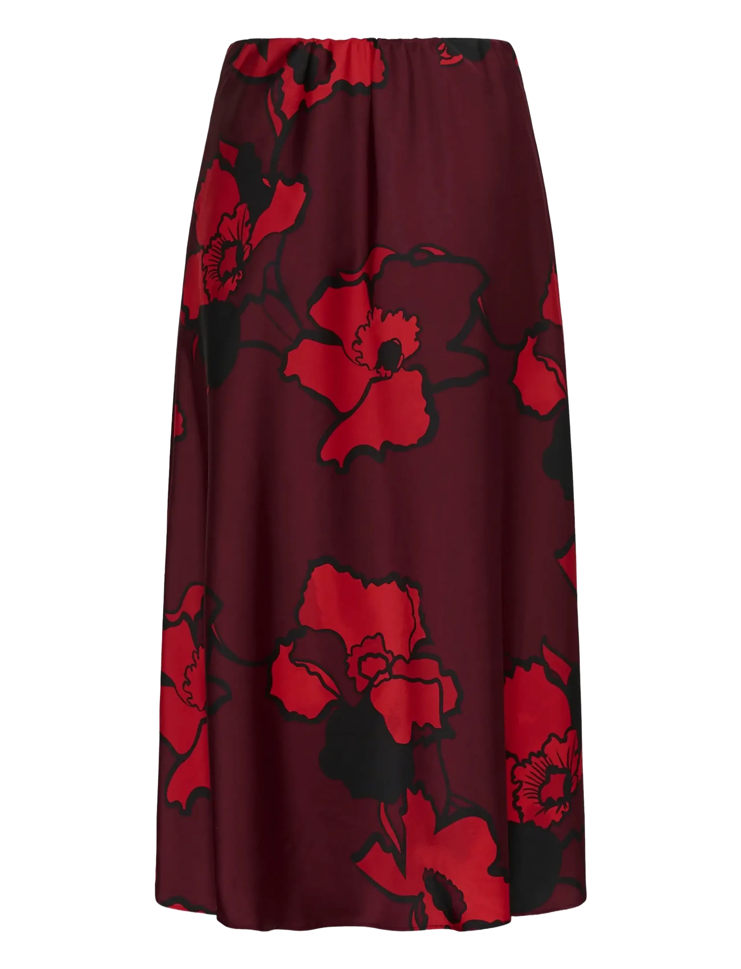 InWear - DAWNIW SKIRT - zinfandel sketch flower - 1