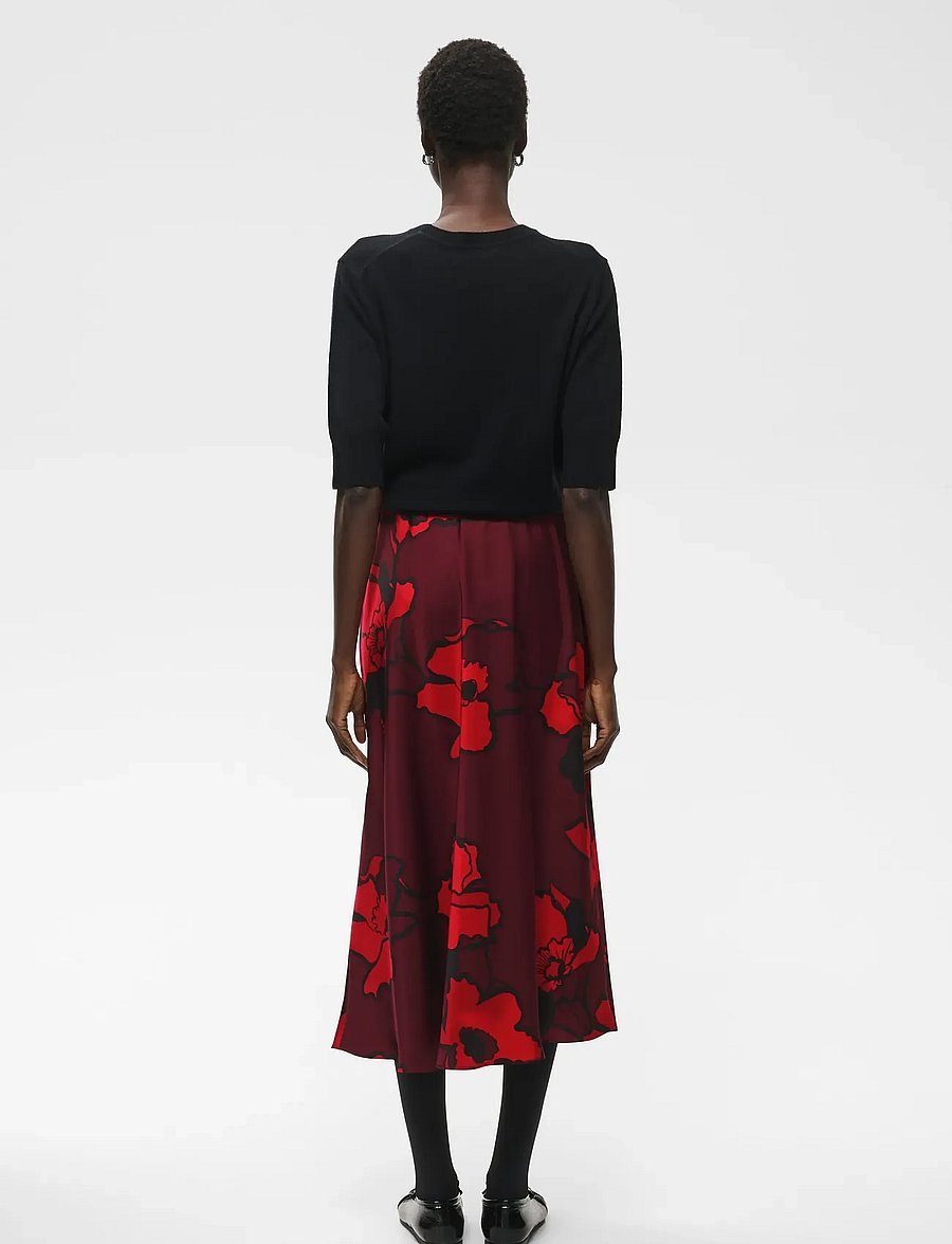 InWear - DAWNIW SKIRT - maxi röcke - zinfandel sketch flower - 4