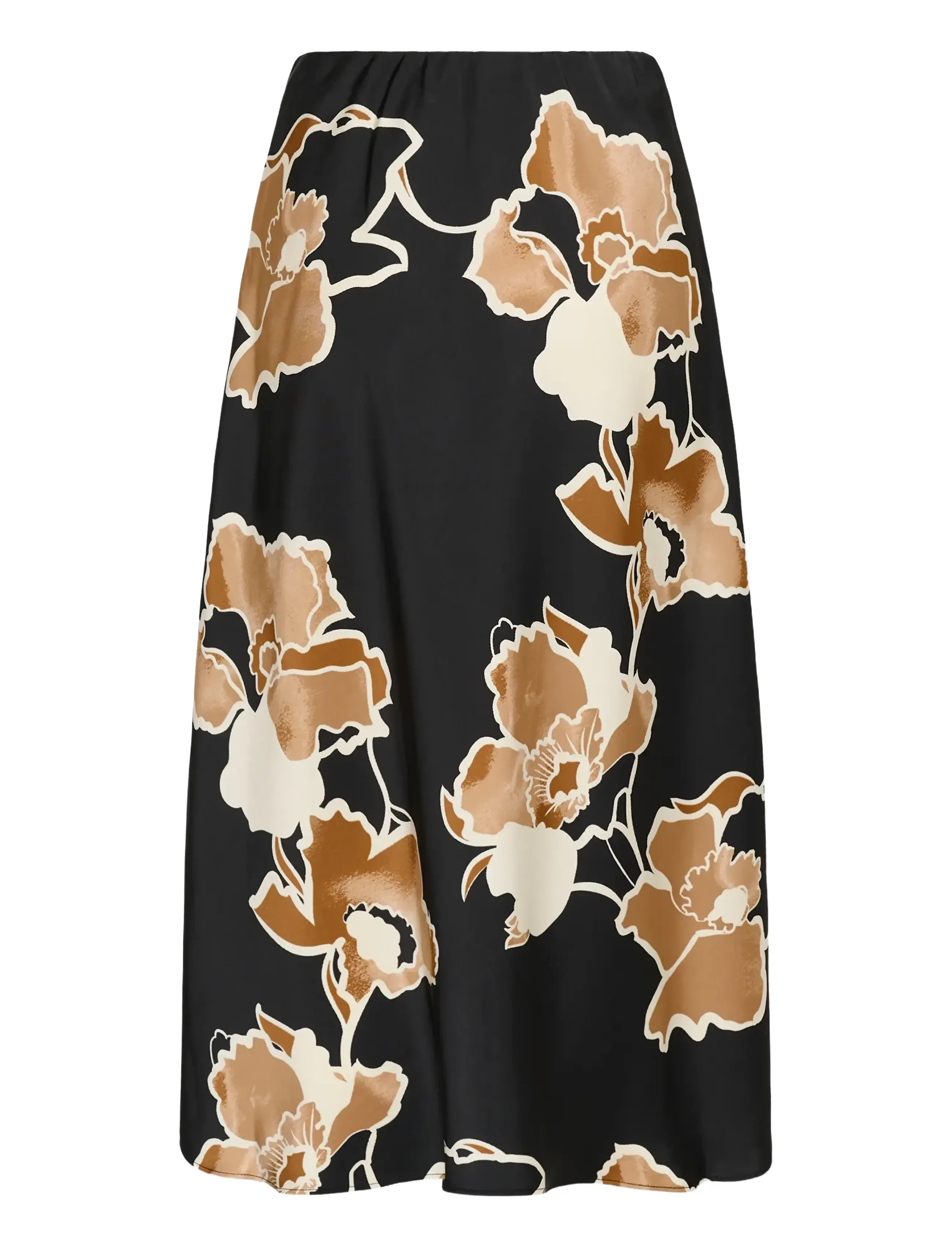 InWear - DAWNIW SKIRT - maxi skirts - black sketch flower - 1