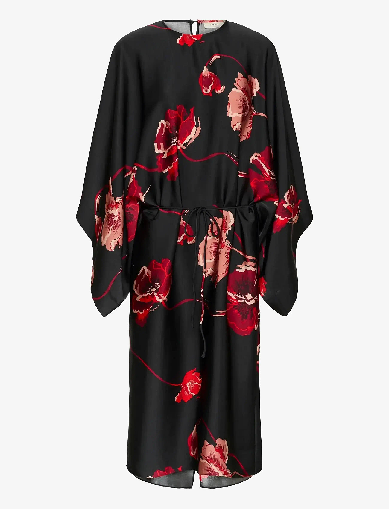 InWear - DAWNIW DRESS - midi kjoler - black poppy rose - 1