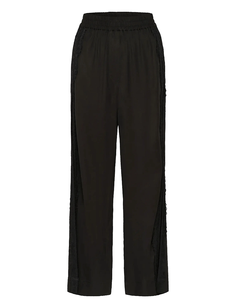 InWear - DANICAIW PANT - hosen mit weitem bein - black - 1
