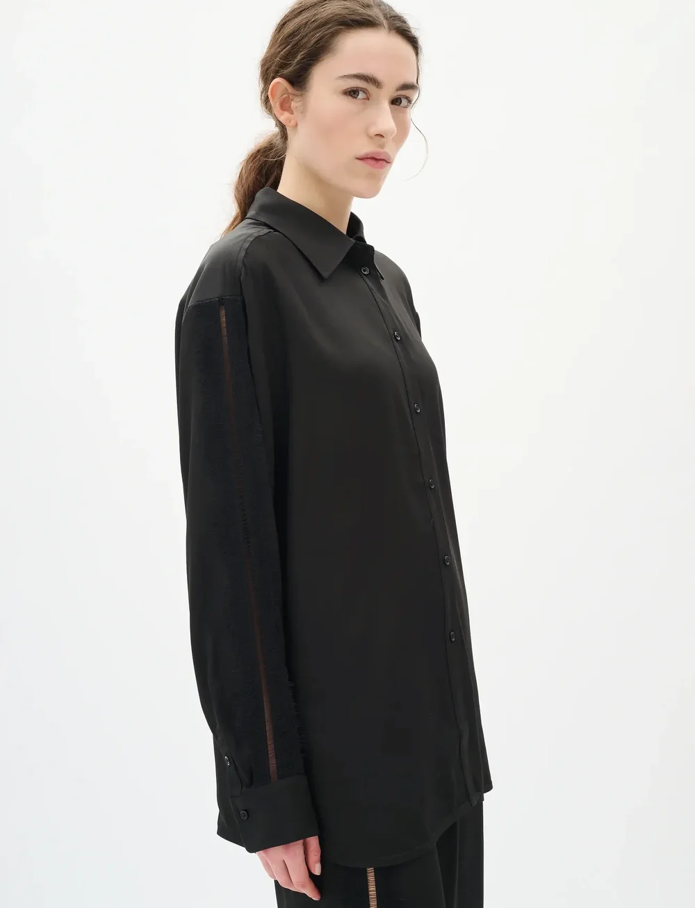 InWear - DANICAIW PANT - bukser med brede ben - black - 0