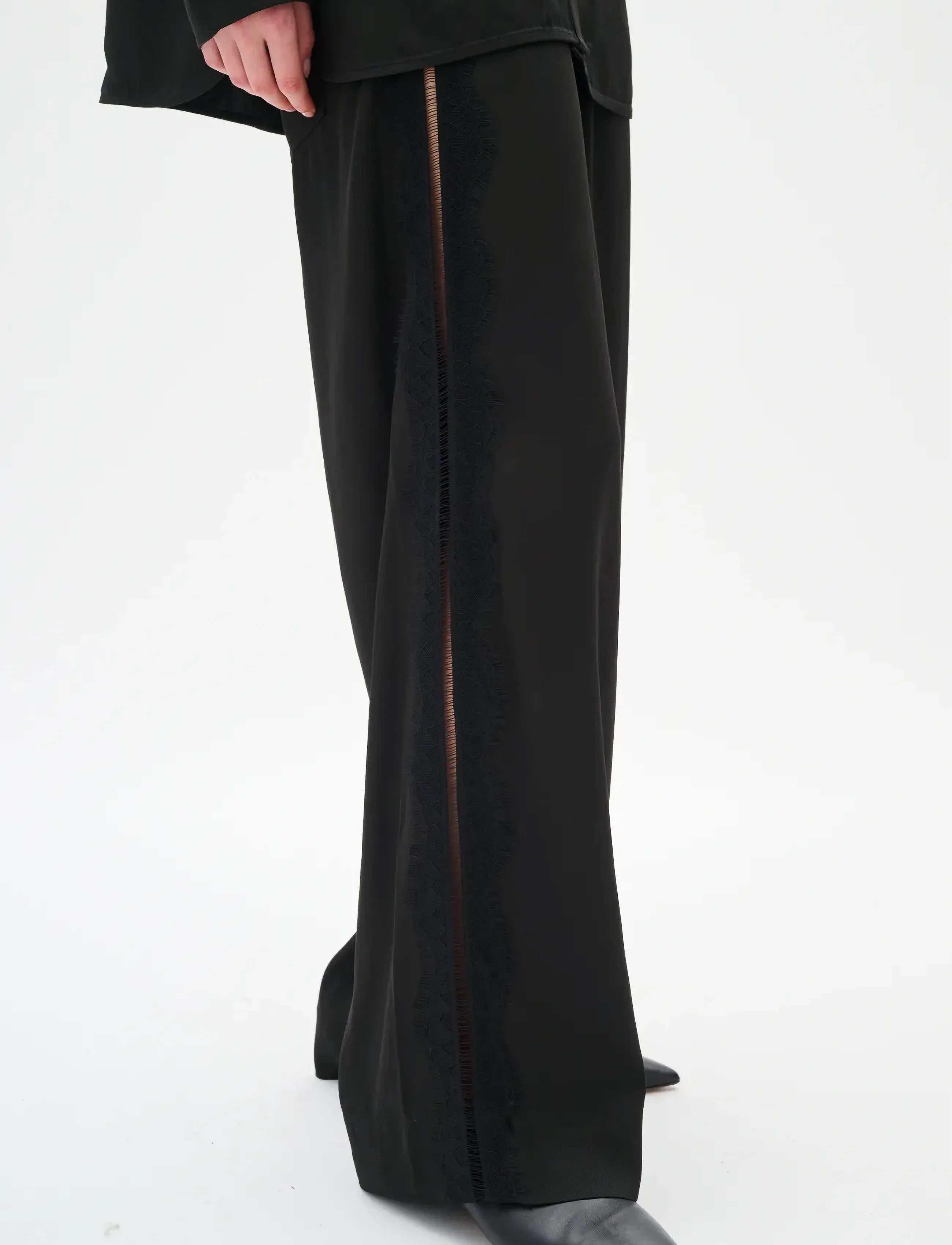 InWear - DANICAIW PANT - vida byxor - black - 5