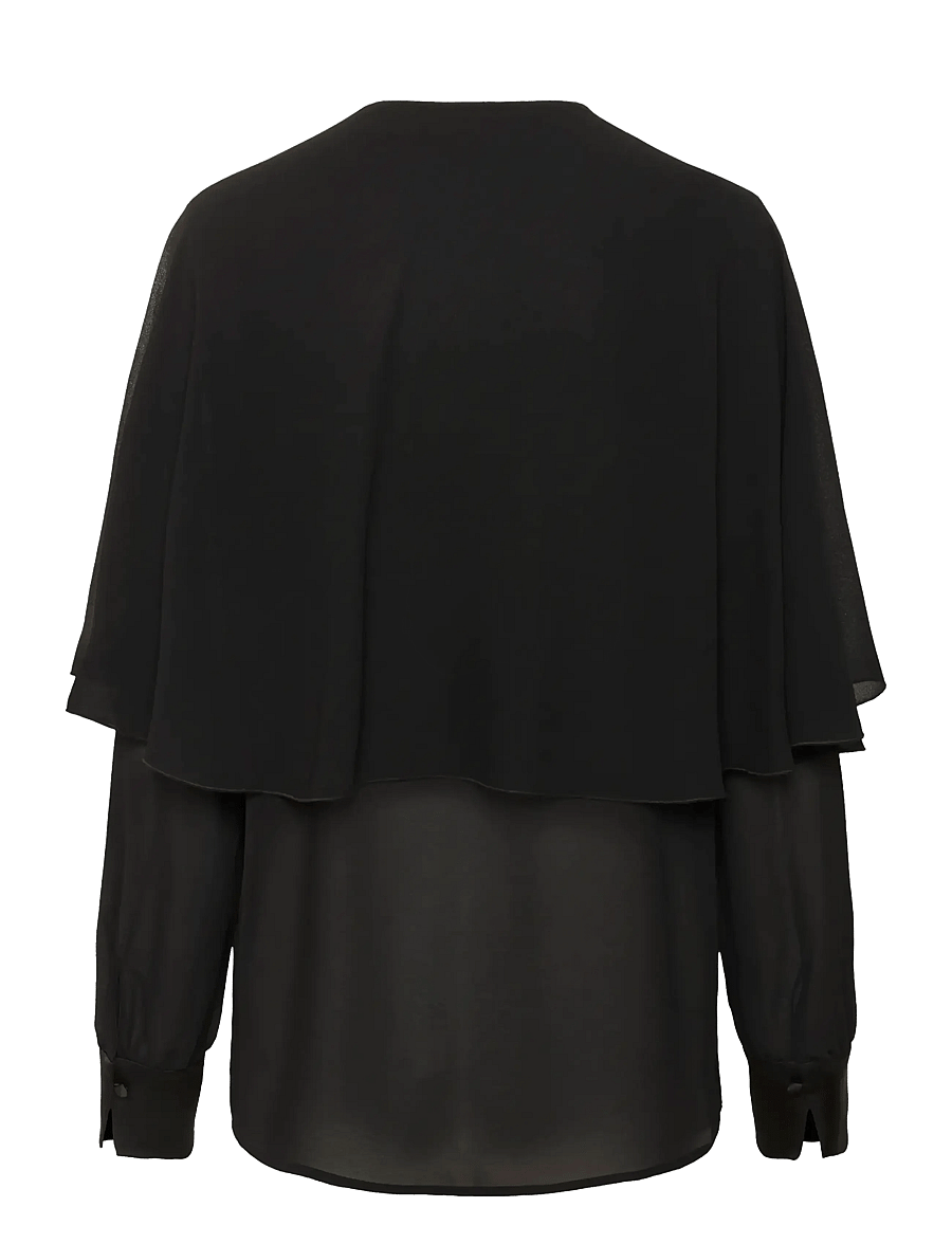 InWear - DARIAIW SHIRT - pitkähihaiset kauluspaidat - black - 2