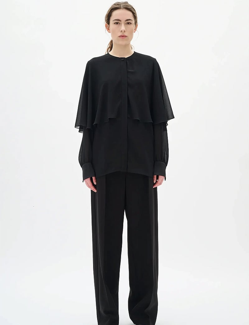 InWear - DARIAIW SHIRT - pikkade varrukatega särgid - black - 3