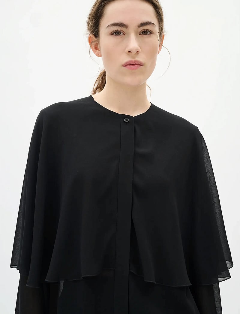 InWear - DARIAIW SHIRT - pikkade varrukatega särgid - black - 5