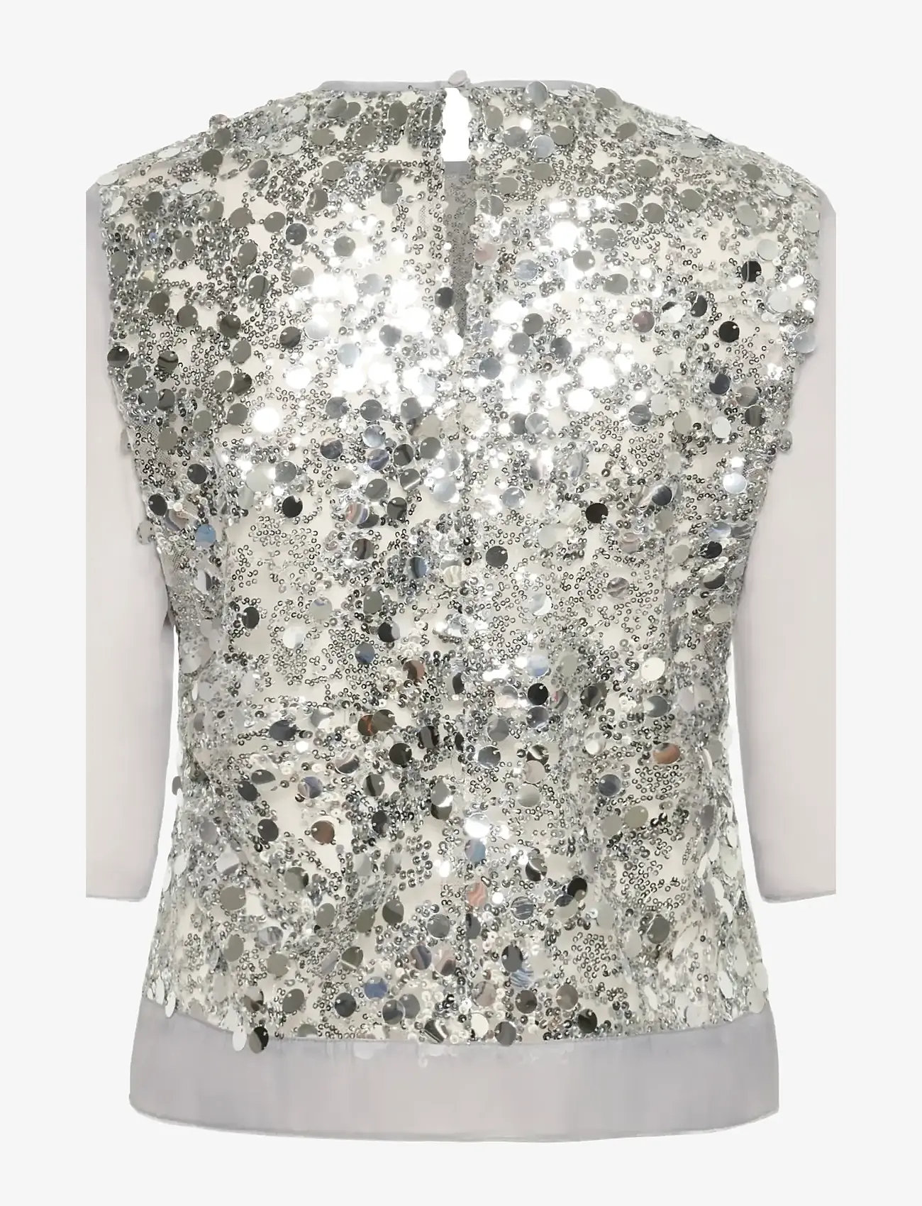 InWear - DAVINAIW BLOUSE - kortærmede bluser - silver - 2