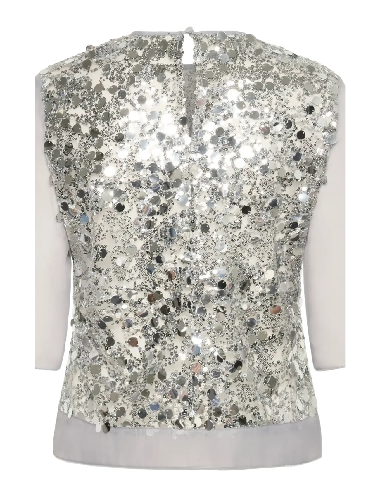 InWear - DAVINAIW BLOUSE - kortærmede bluser - silver - 2