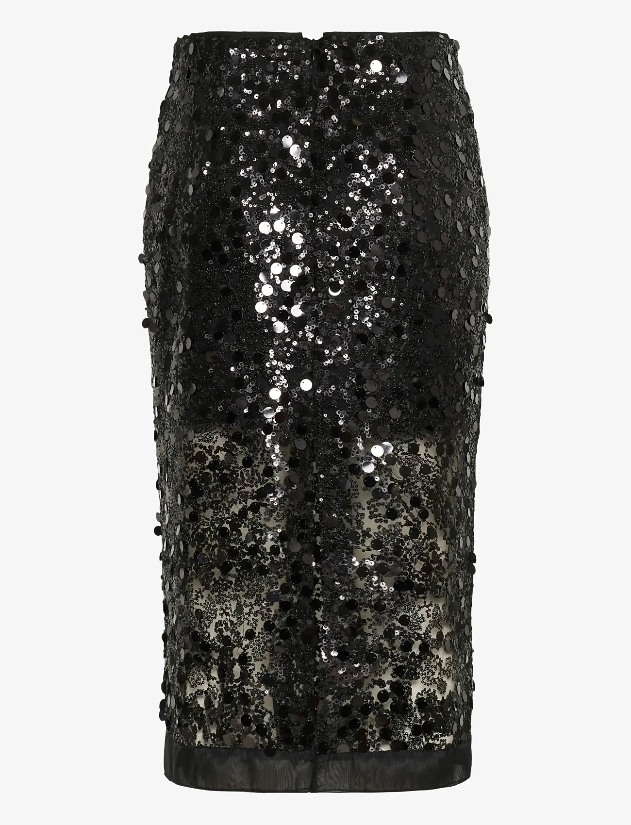 InWear - DAVINAIW SKIRT - paljettkjolar - black - 2