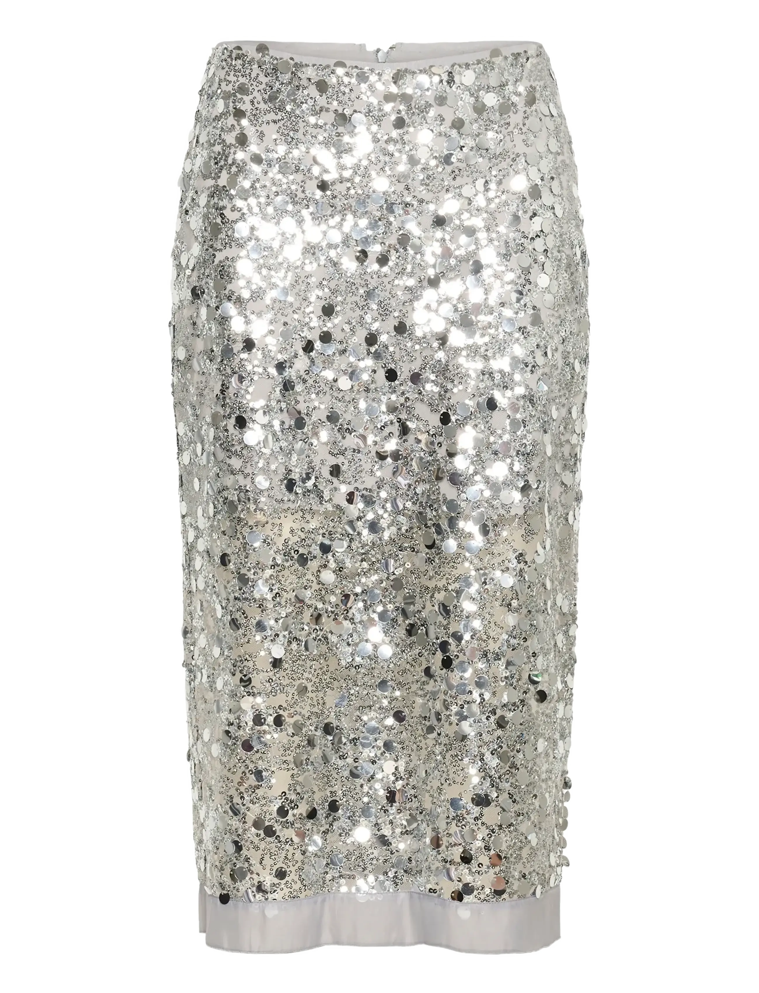 InWear DAVINAIW SKIRT - Nederdele - SILVER / silver