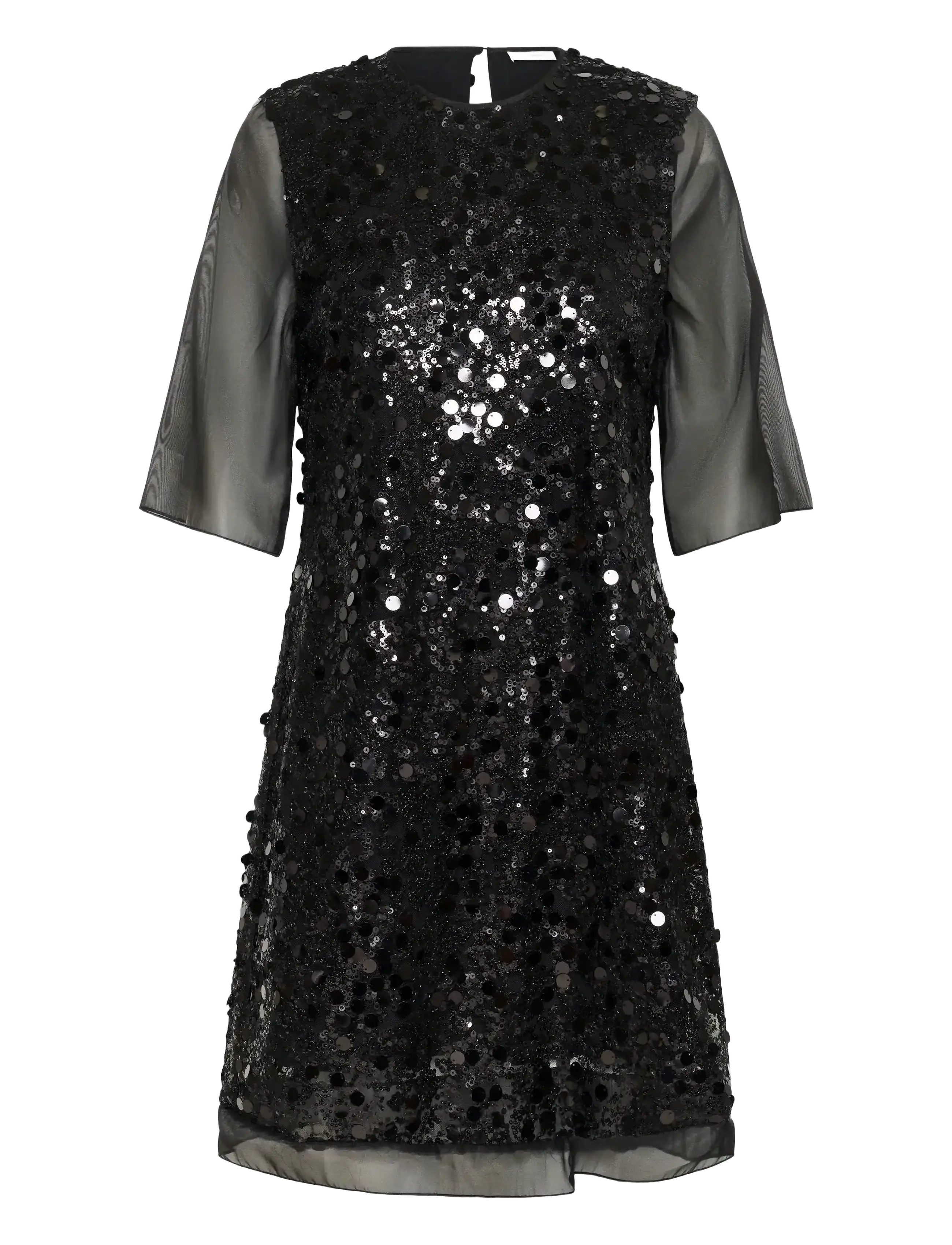 InWear DAVINAIW SHORT DRESS - Sequin Dresses - BLACK / black