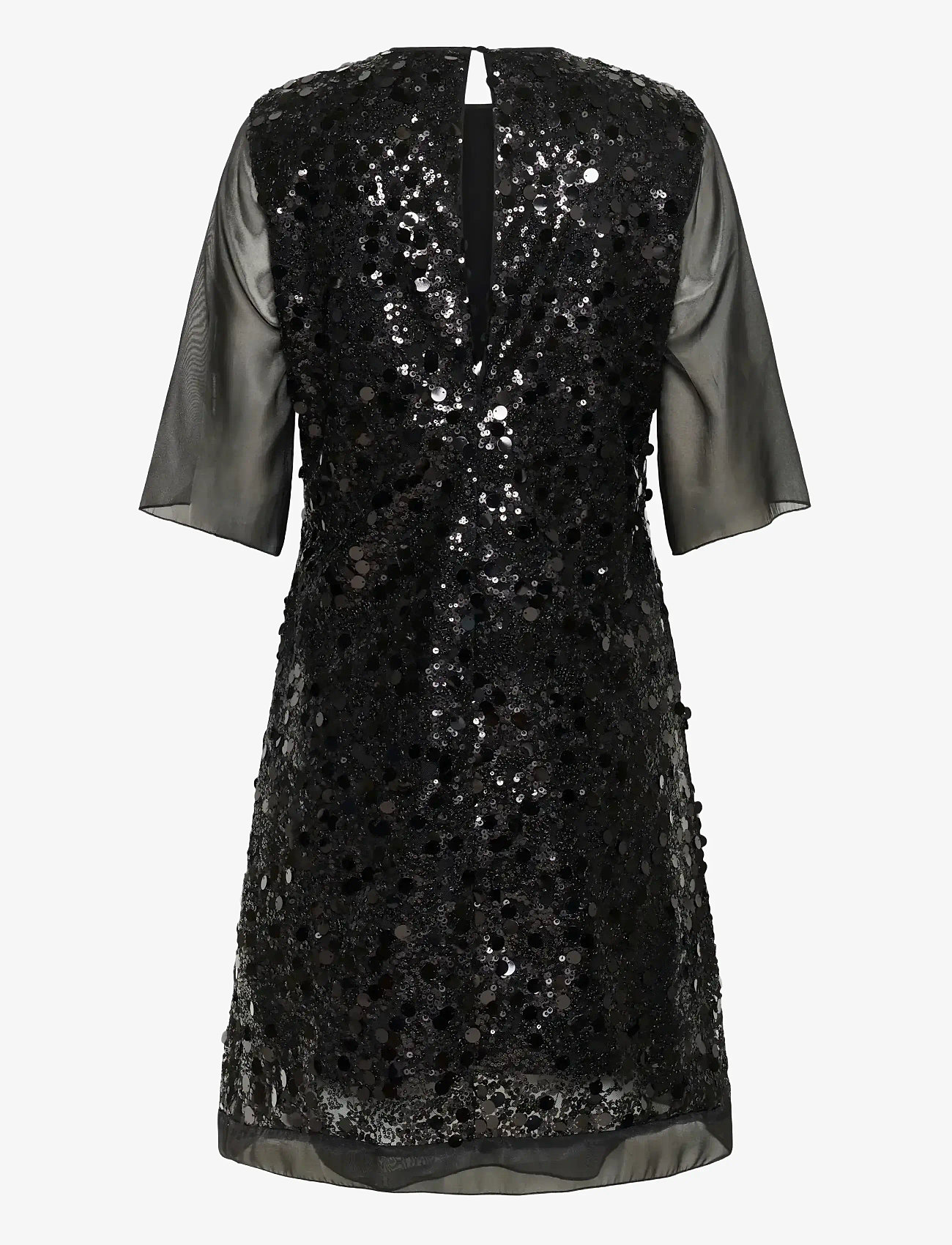 InWear - DAVINAIW SHORT DRESS - paljettklänningar - black - 2