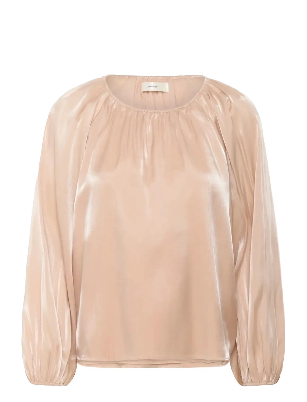 DAPHNEIW BLOUSE - BONE BROWN