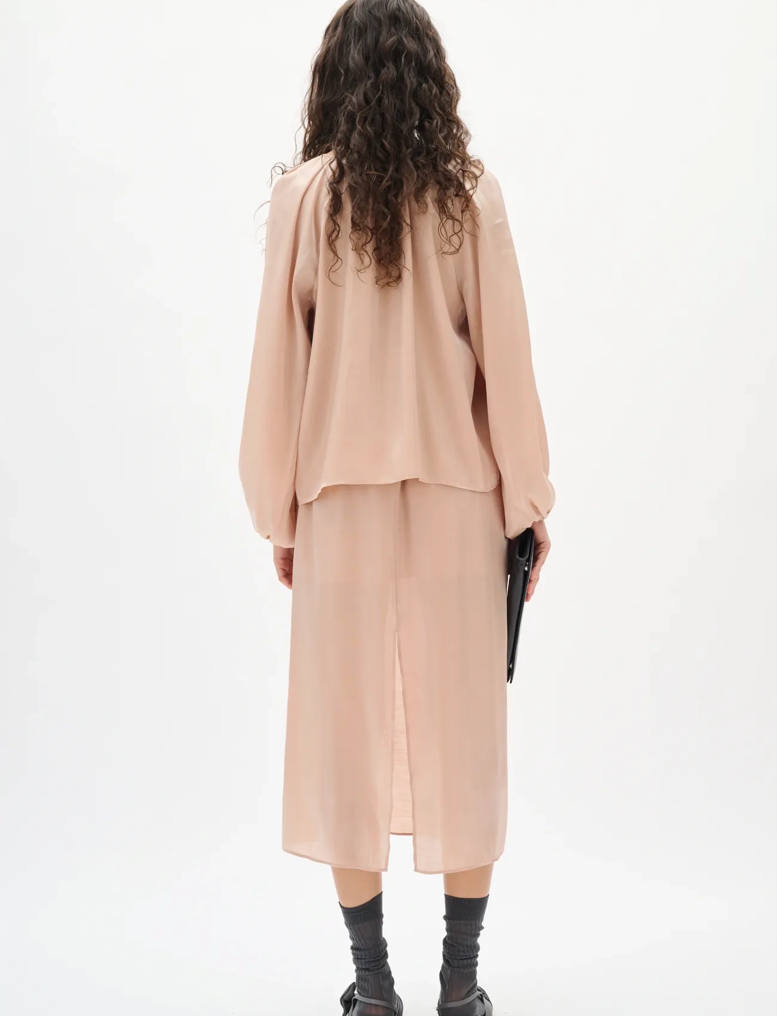 InWear - DAPHNEIW BLOUSE - pikkade varrukatega pluusid - bone brown - 4