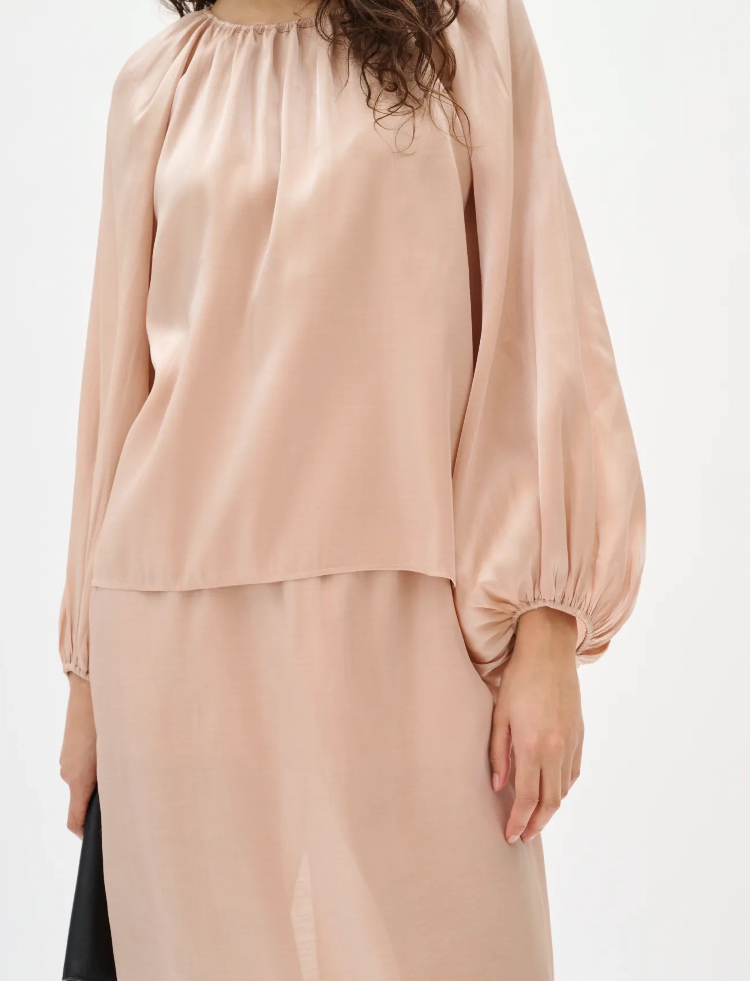 InWear - DAPHNEIW BLOUSE - pikkade varrukatega pluusid - bone brown - 5