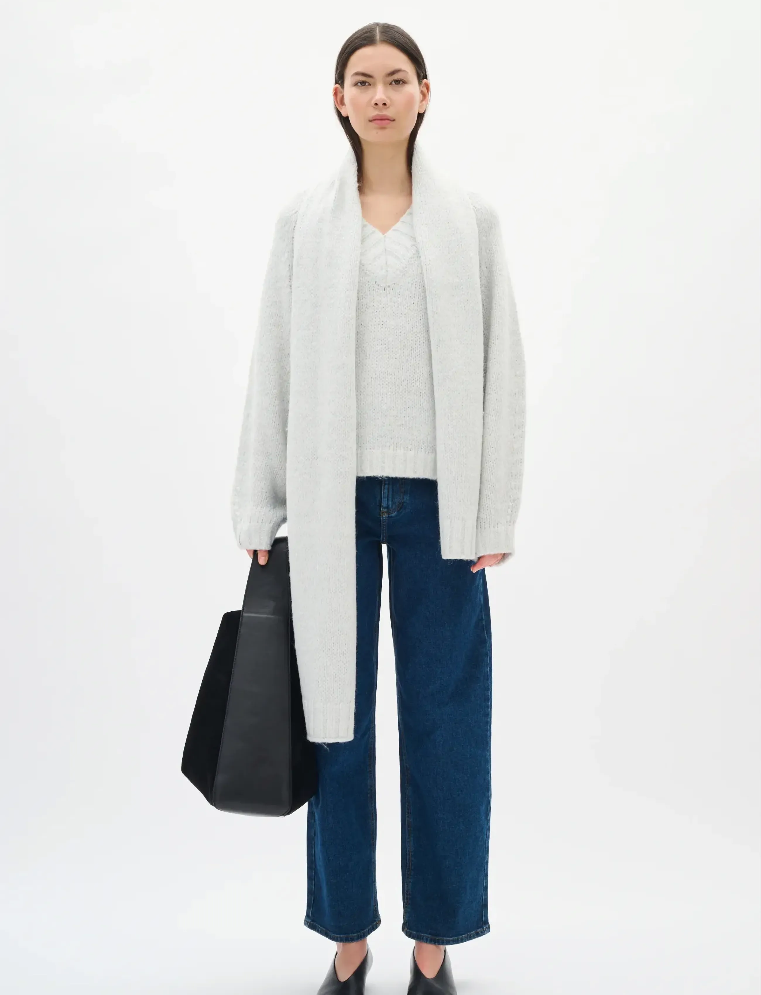 InWear - TROAIW V-NECK - pullover - whisper white - 3