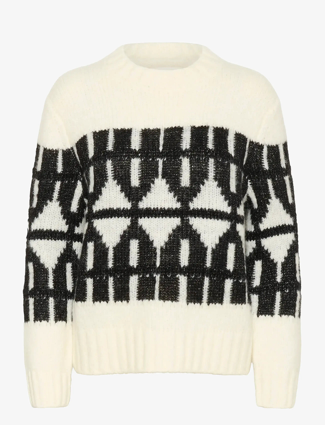 InWear - TEIIW PULLOVER - stickade tröjor - light lurex fairisle - 1