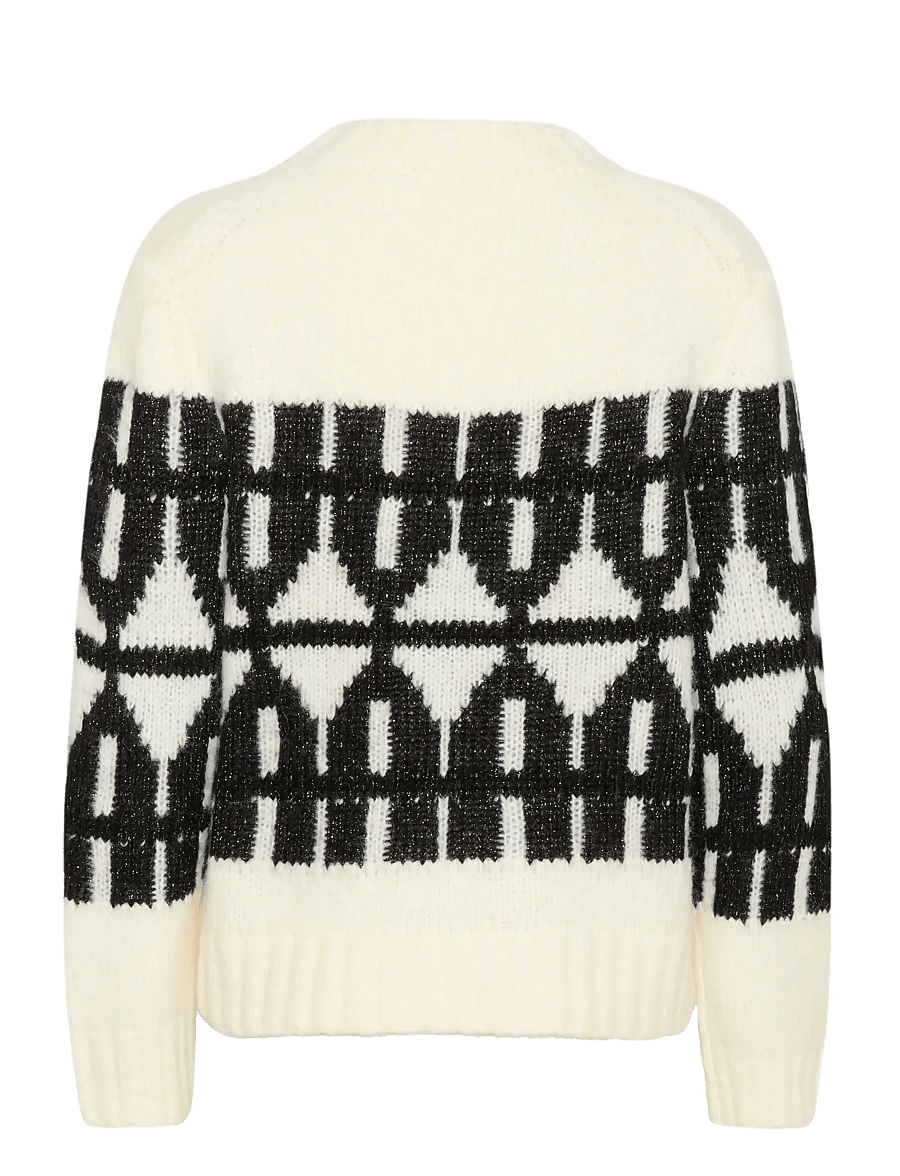 InWear - TEIIW PULLOVER - pullover - light lurex fairisle - 2