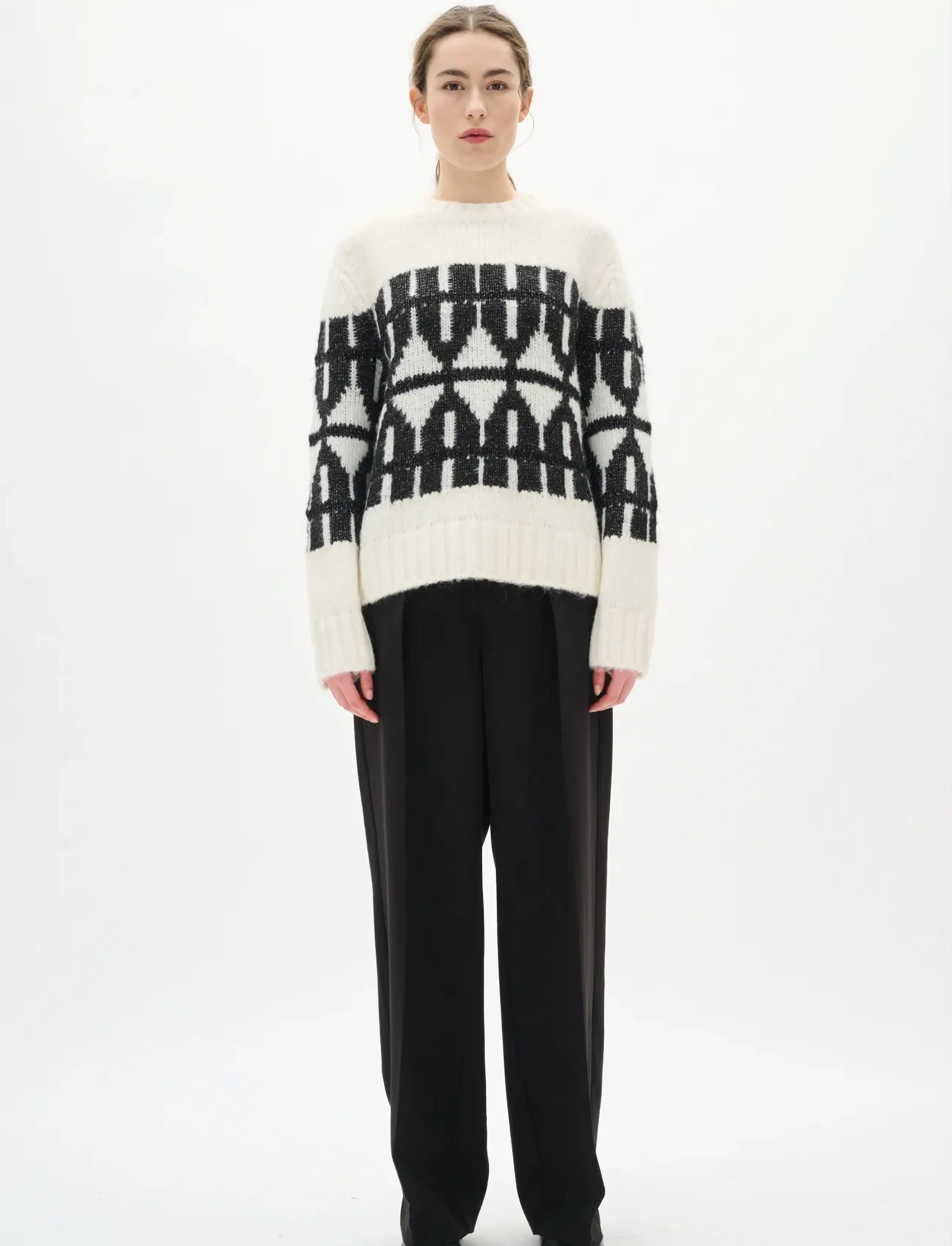 InWear - TEIIW PULLOVER - pullover - light lurex fairisle - 3