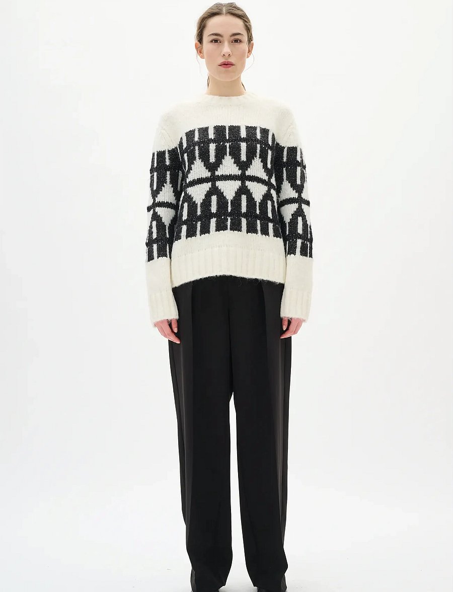 InWear - TEIIW PULLOVER - pullover - light lurex fairisle - 3