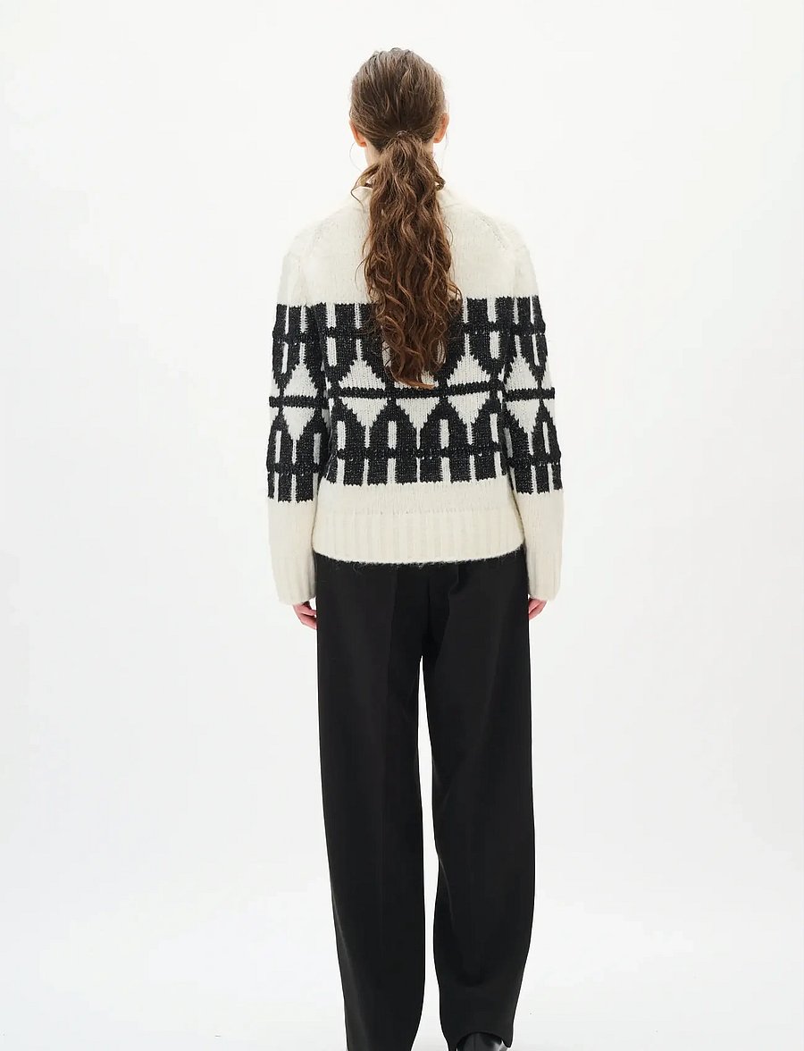 InWear - TEIIW PULLOVER - pullover - light lurex fairisle - 4