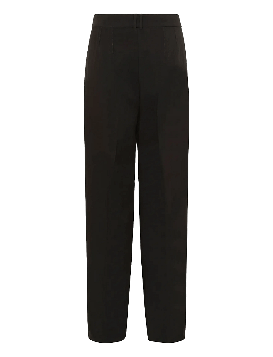 InWear - ZOEHIW BARREL PANT - hosen mit geradem bein - black - 2