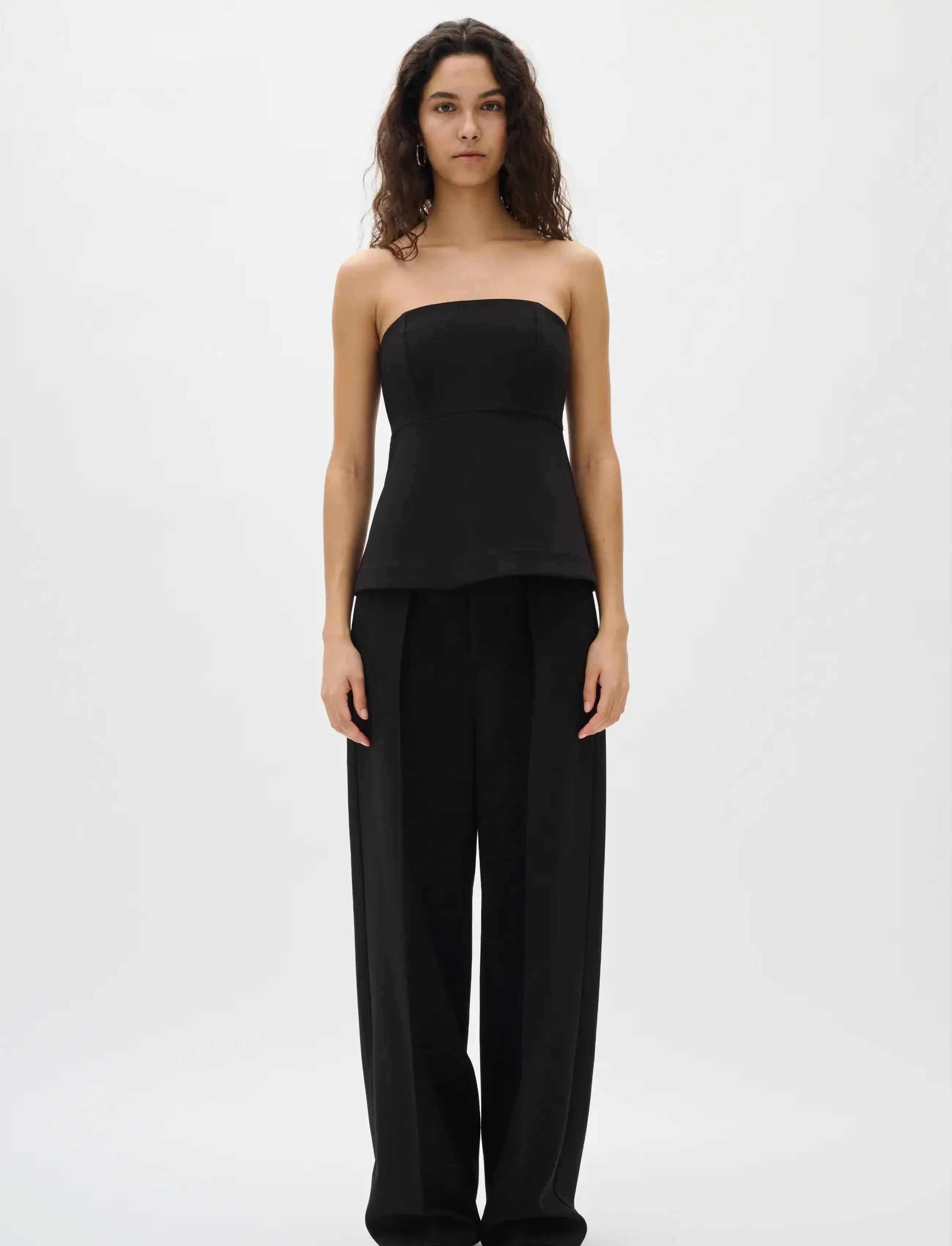 InWear - ZOEHIW BARREL PANT - barrel-bukser - black - 3