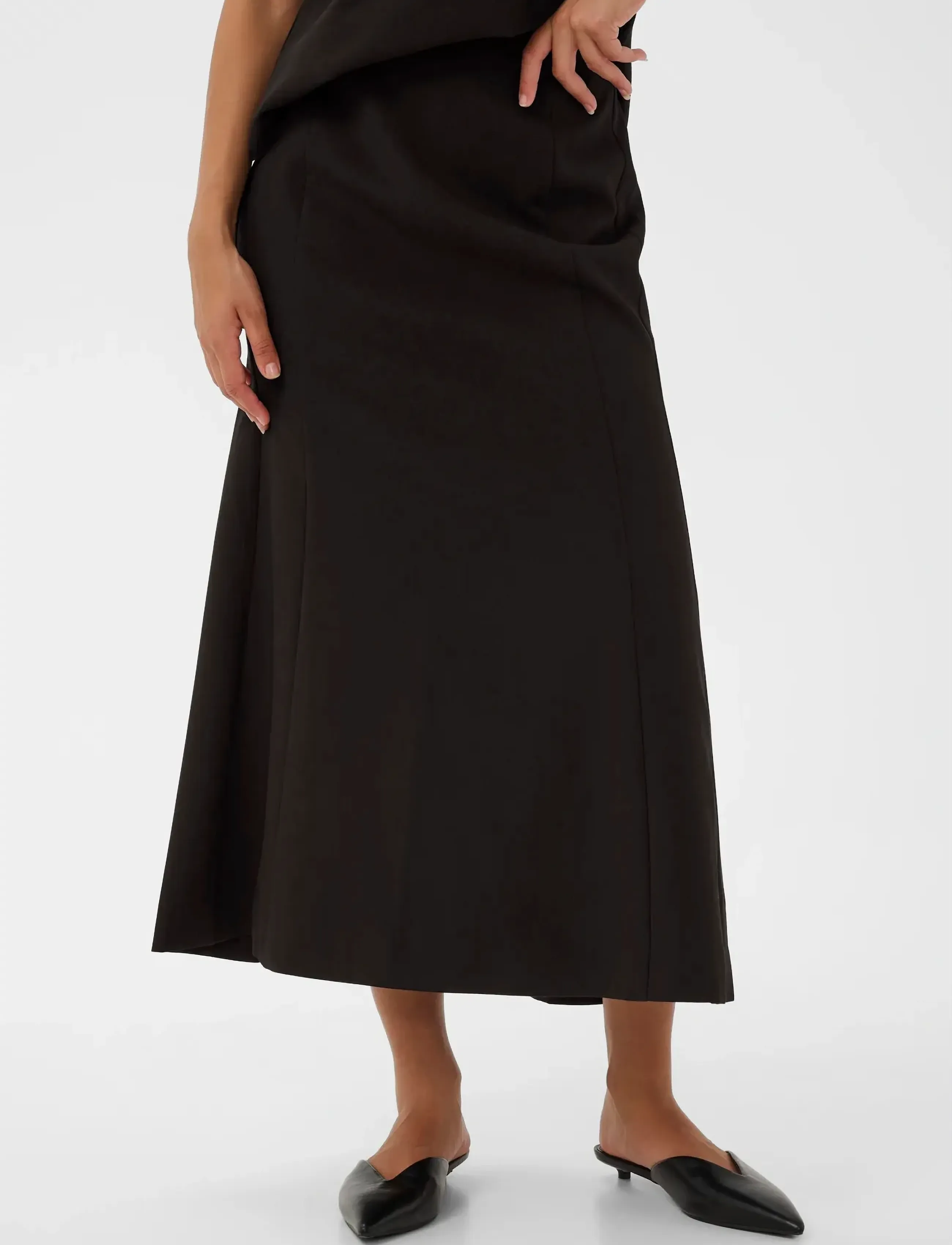 InWear ZOEHIW SKIRT - InWear - BLACK / black