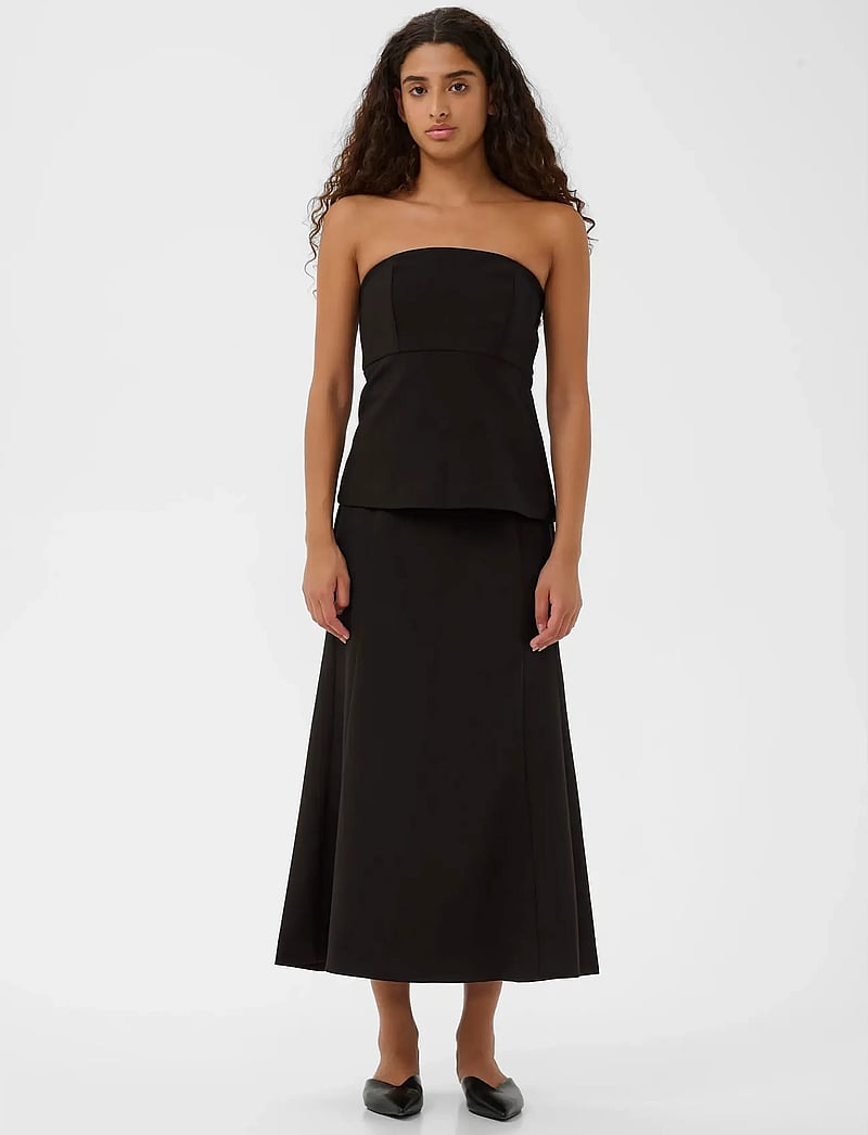 InWear - ZOEHIW SKIRT - midiseelikud - black - 3