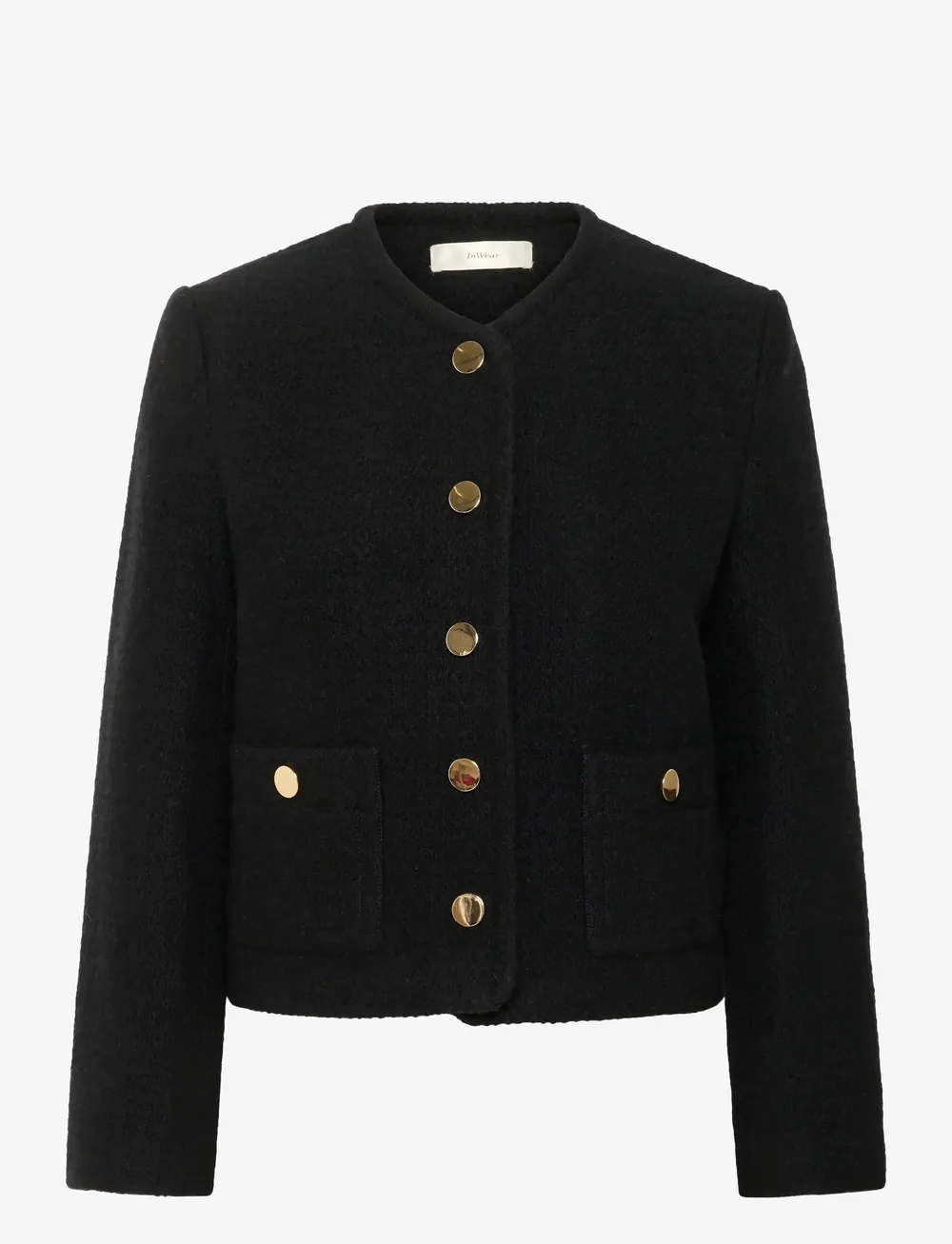 InWear - ZEENIAIW JACKET - cropped-blazer - black - 1
