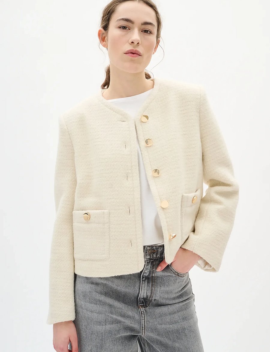 InWear - ZEENIAIW JACKET - korte blazere - whisper white - 0