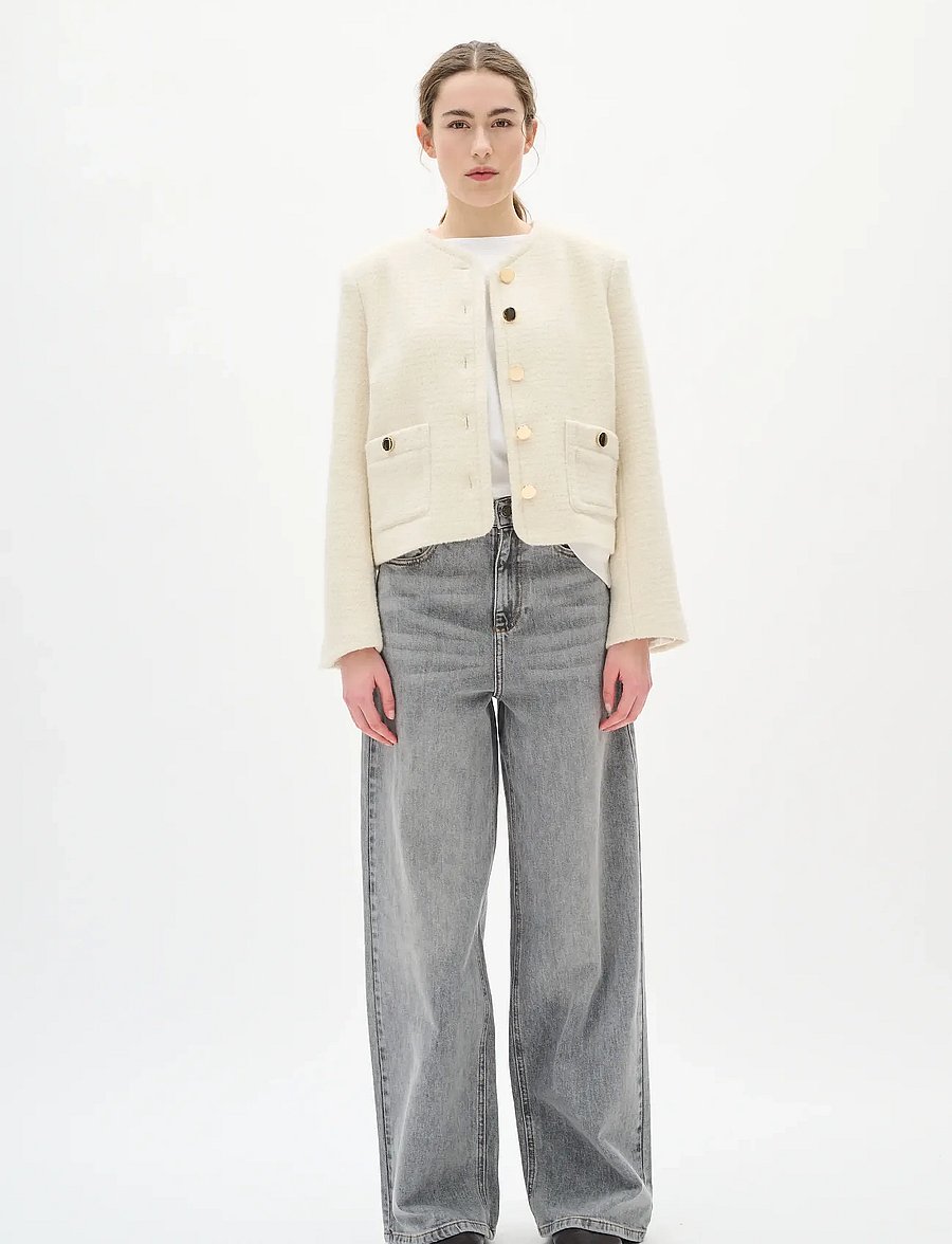 InWear - ZEENIAIW JACKET - korte blazere - whisper white - 3