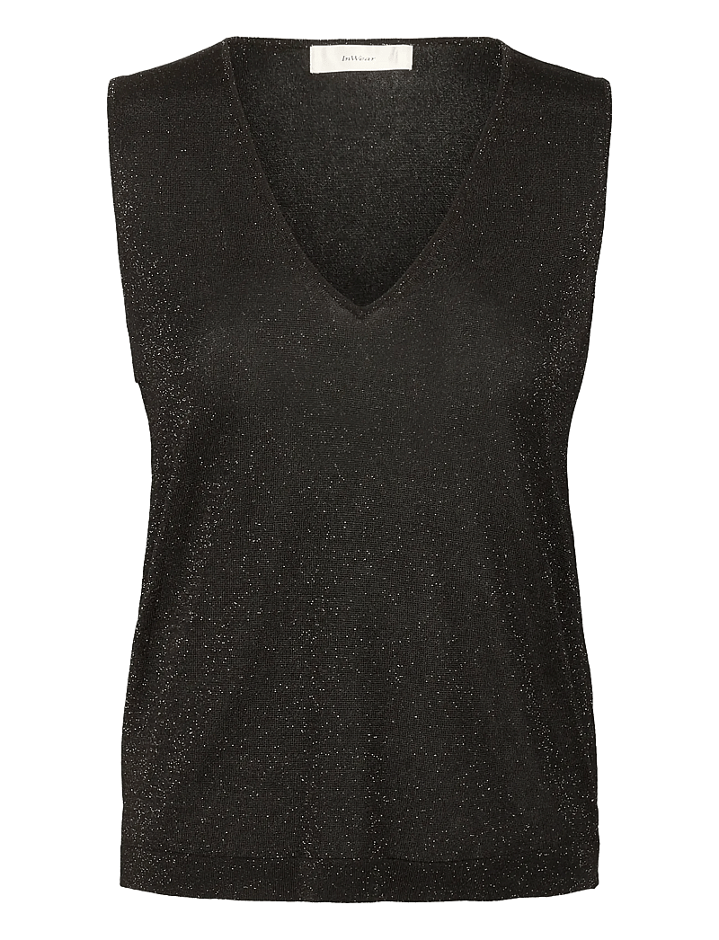 InWear - THANIIW TANK - linnen - black - 1