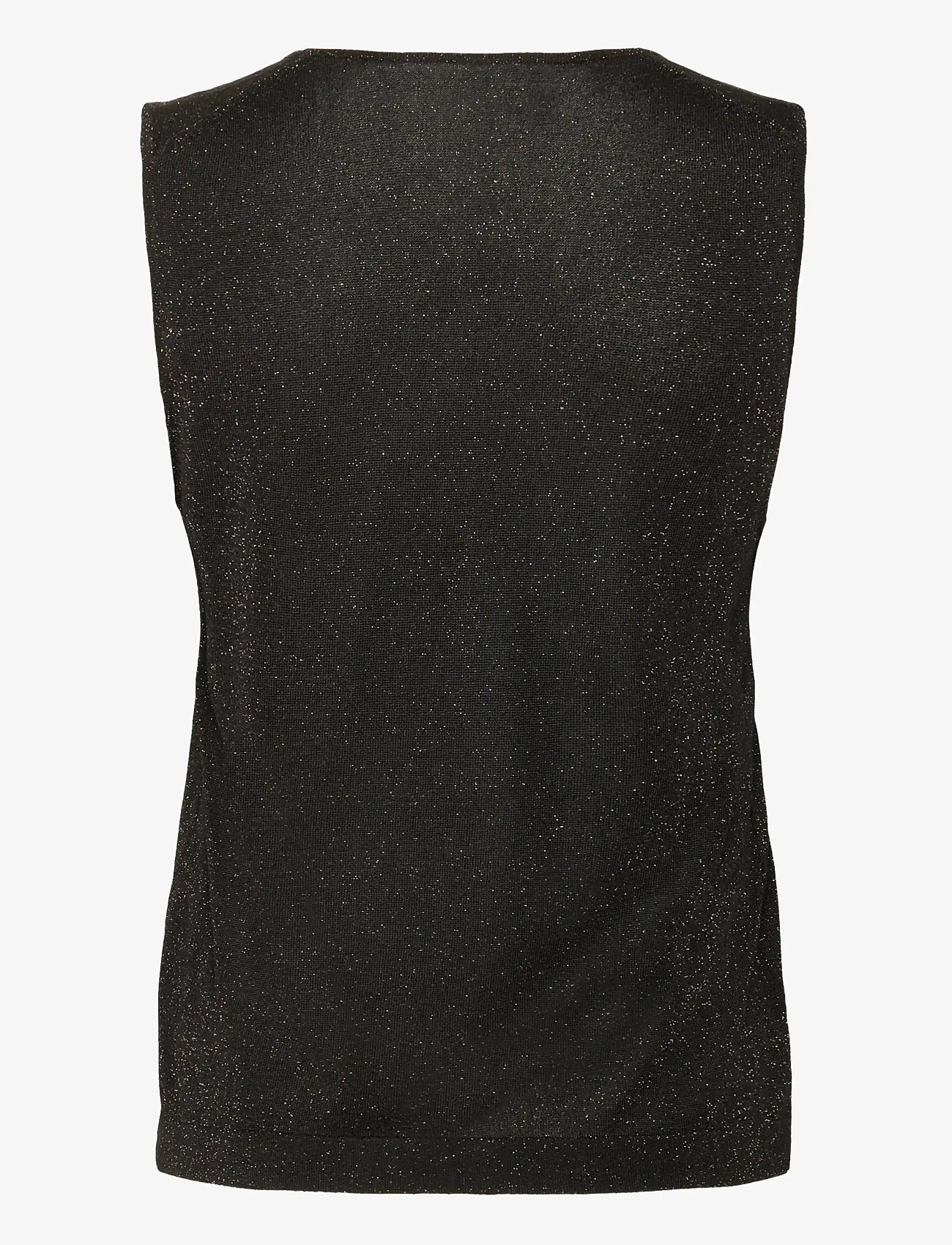 InWear - THANIIW TANK - linnen - black - 2