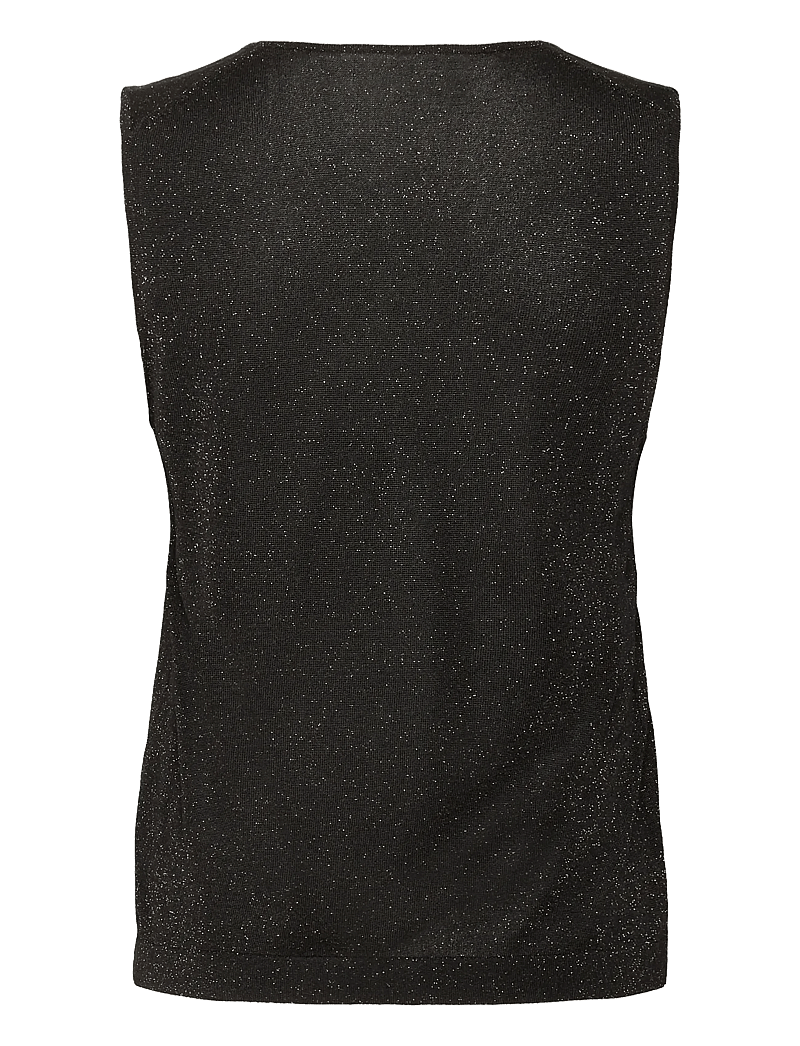 InWear - THANIIW TANK - linnen - black - 2