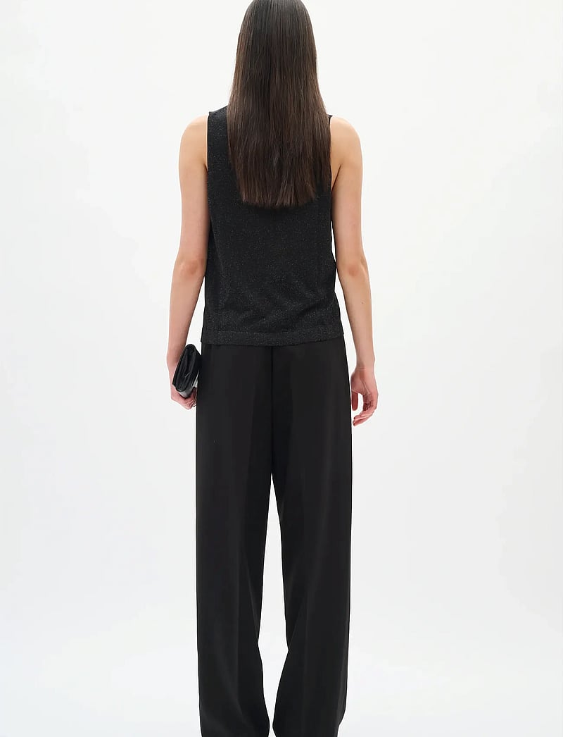 InWear - THANIIW TANK - linnen - black - 4