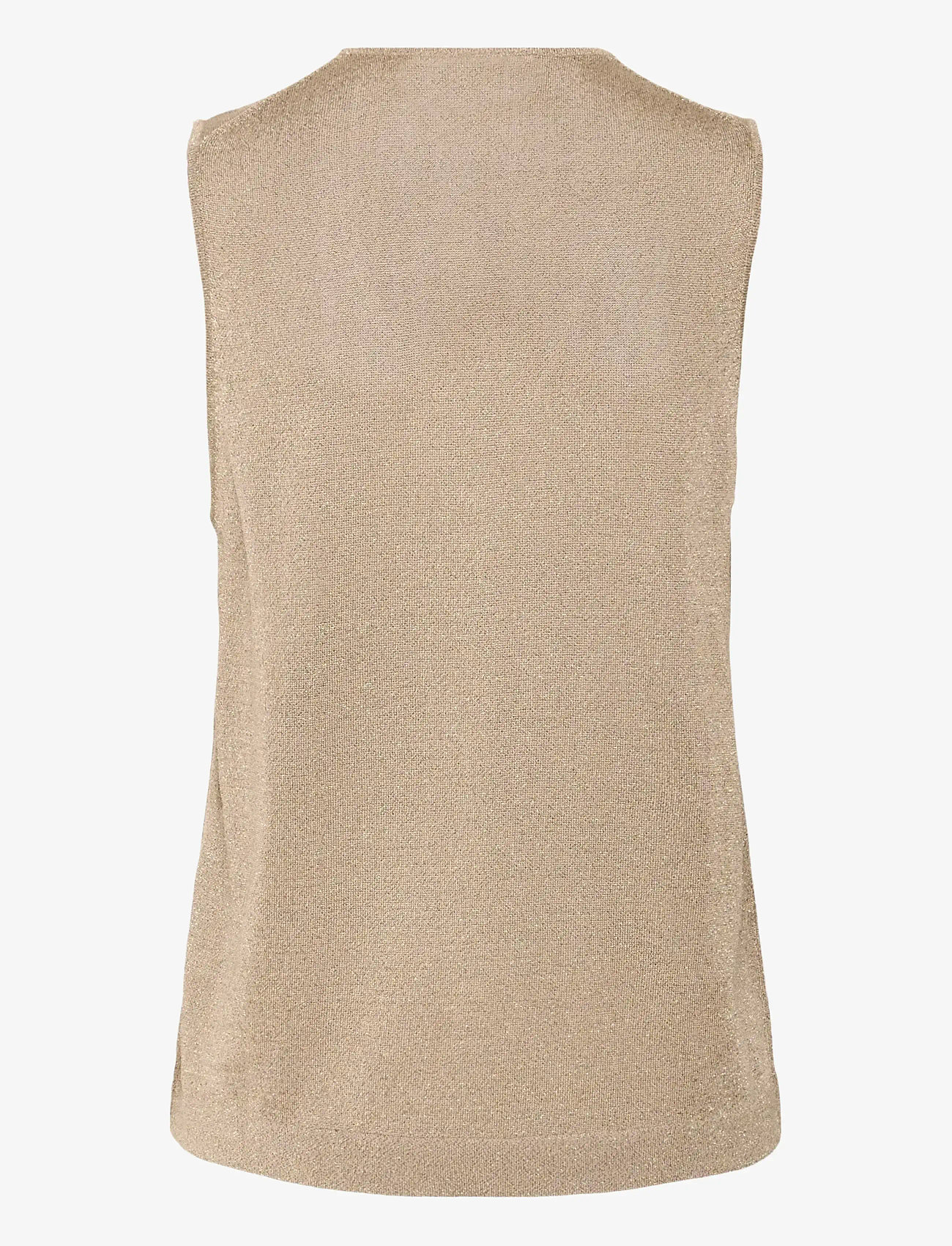 InWear - THANIIW TANK - topid ja varrukateta alussärgid - dull gold - 1