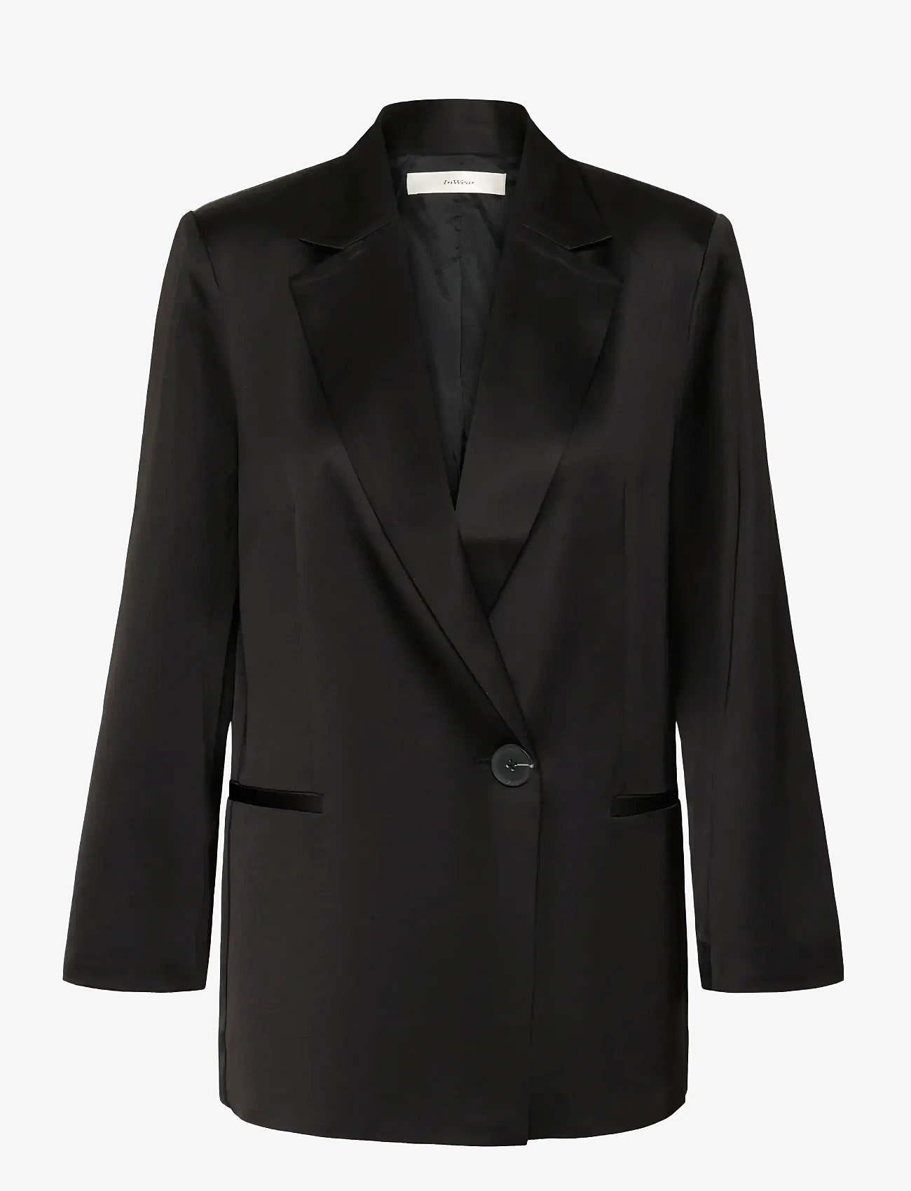 InWear - ZUMAHIW BLAZER - enkelknäppta kavajer - black - 1