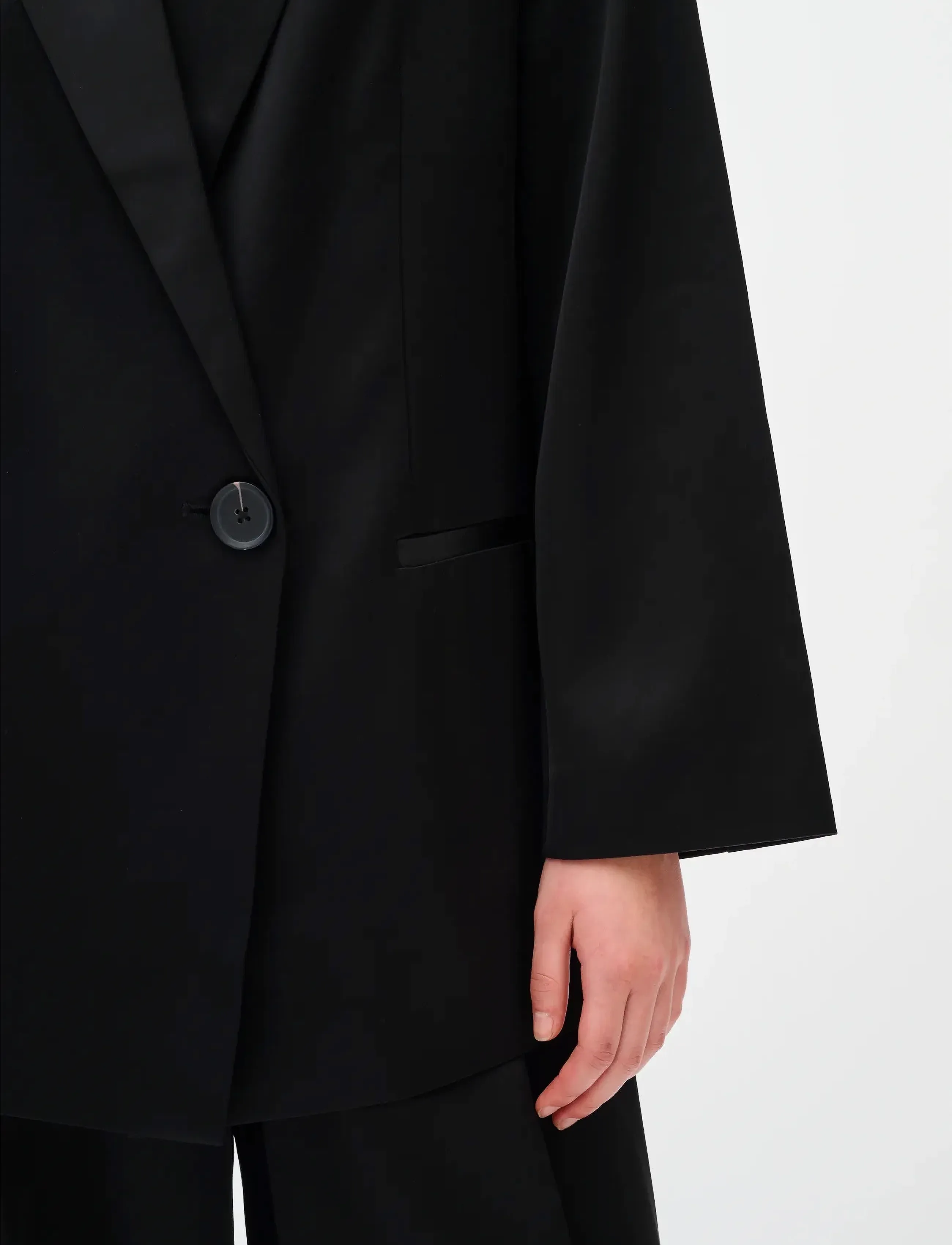 InWear - ZUMAHIW BLAZER - Žaketes ar vienrindas pogājumu - black - 5