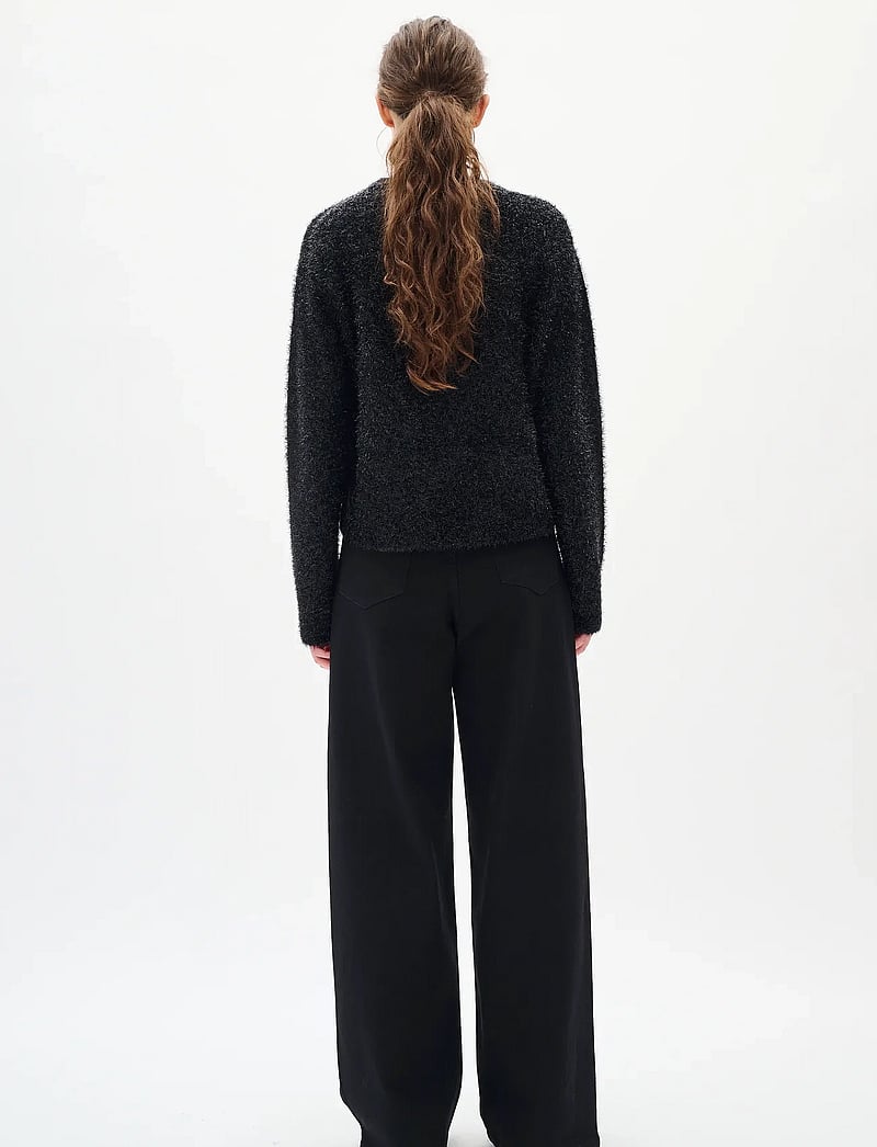 InWear - AALIAIW BACCA JEANS - brede jeans - black shattered stones - 4