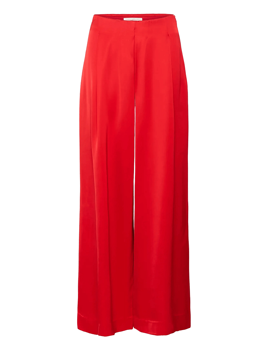 InWear - ZUMAHIW PANT - wide leg trousers - cranberry - 1