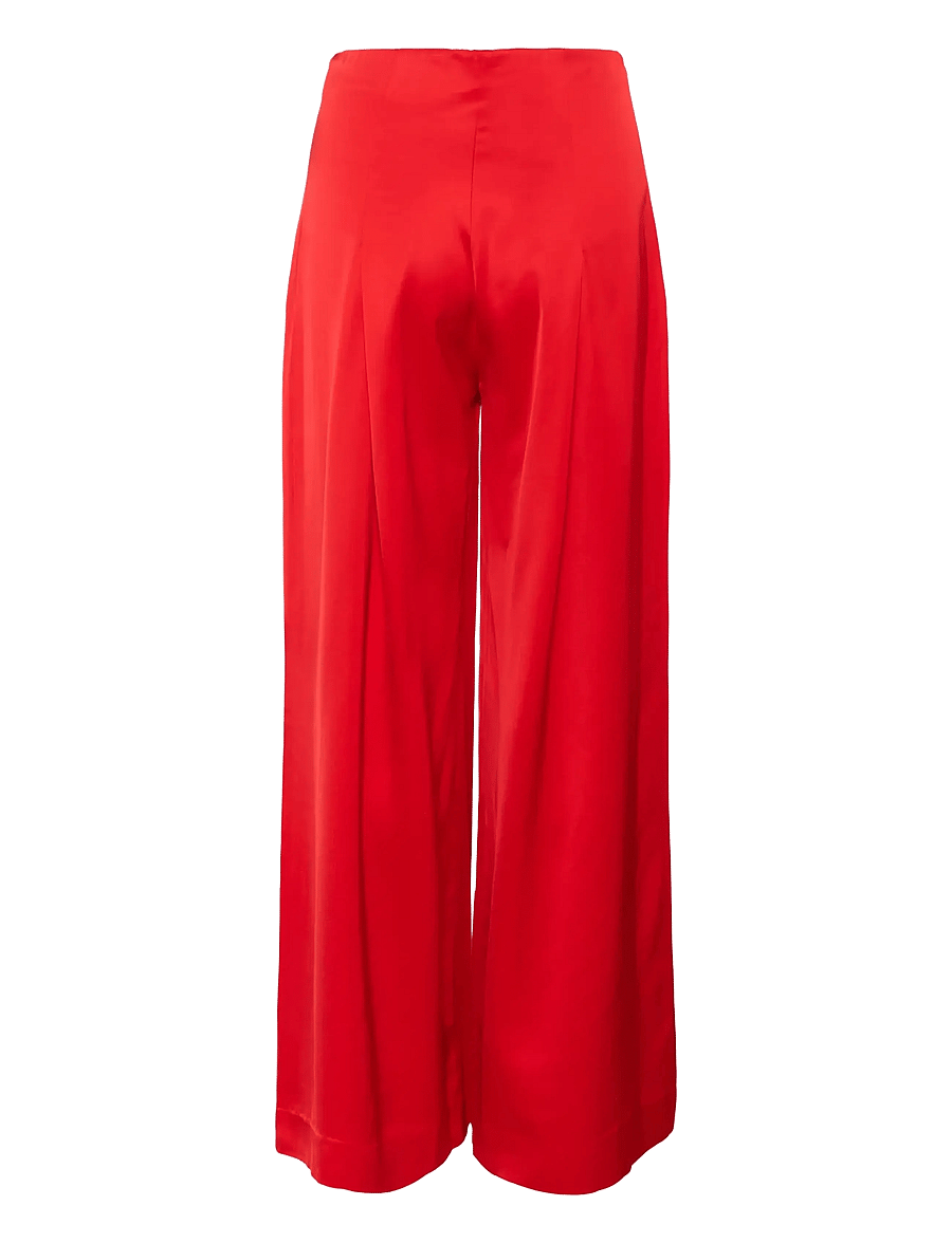 InWear - ZUMAHIW PANT - wide leg trousers - cranberry - 2