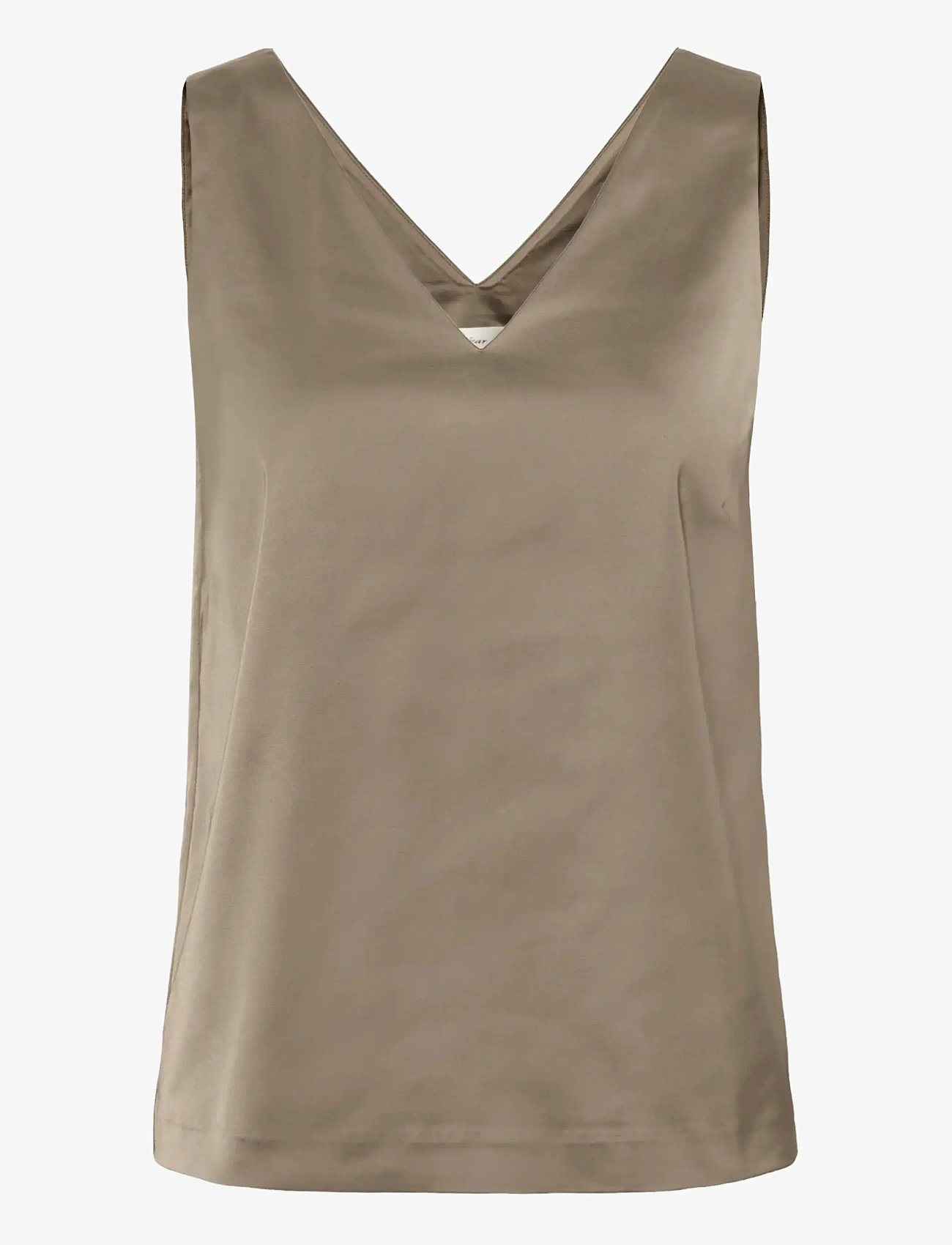 InWear - ZILKYIW V TOP - topid ja varrukateta alussärgid - sandy grey - 1