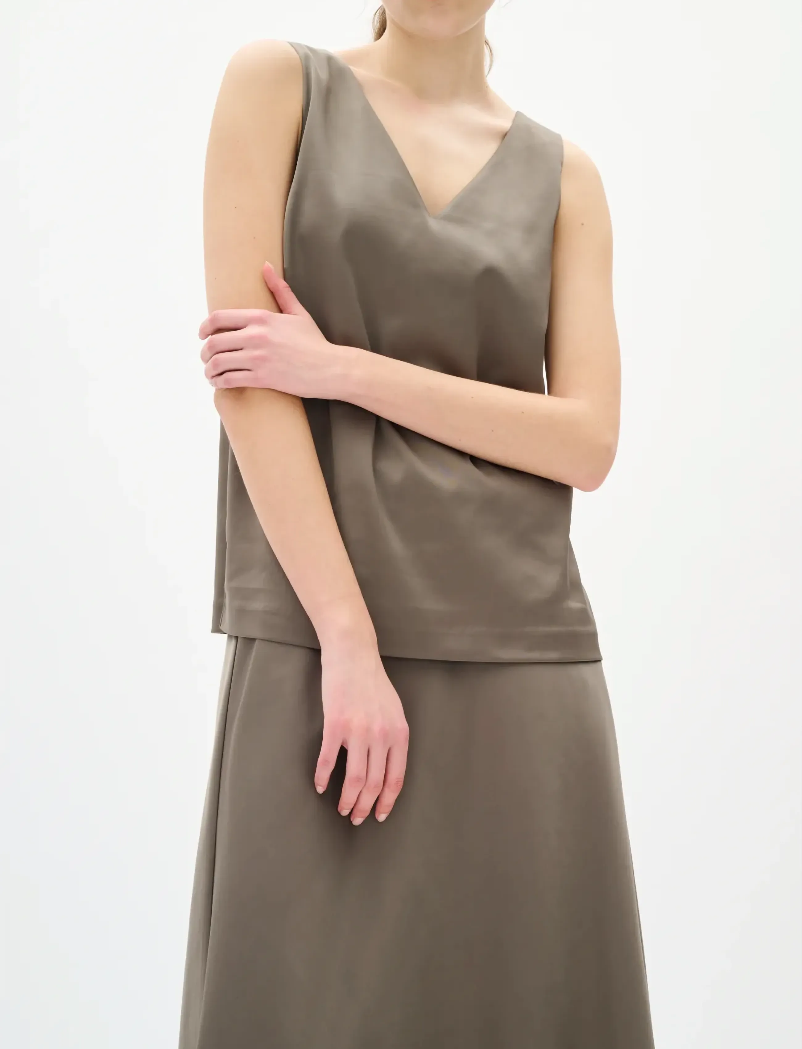 InWear Zilkyiw V Top linnen dam – bild 5