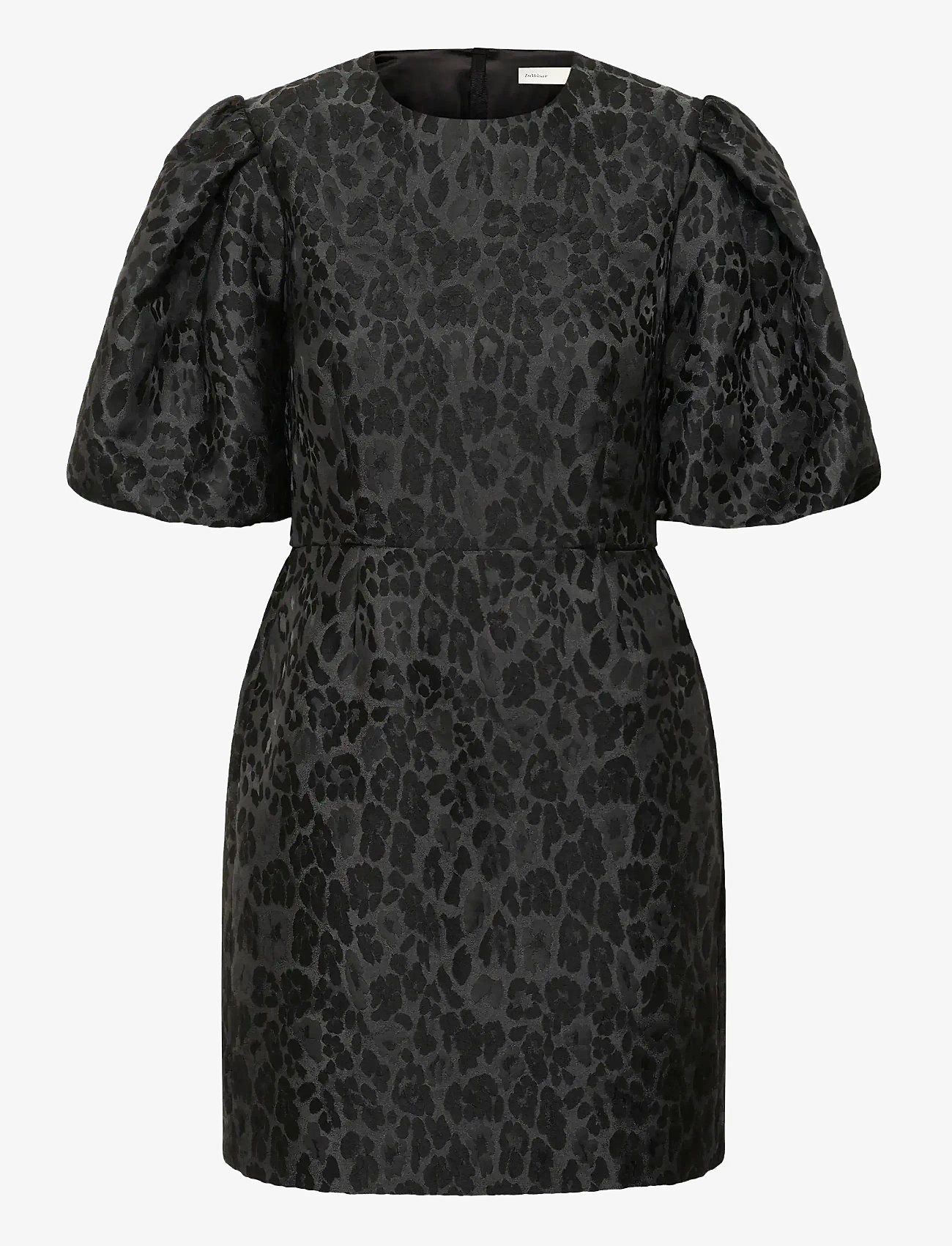 InWear - ZINAIW MINI DRESS - korta klänningar - black - 1