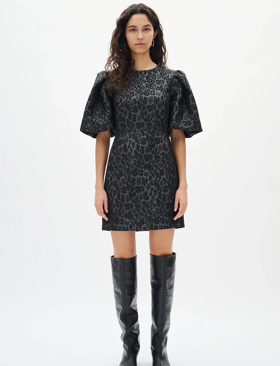 InWear - ZINAIW MINI DRESS - kurze kleider - black - 3