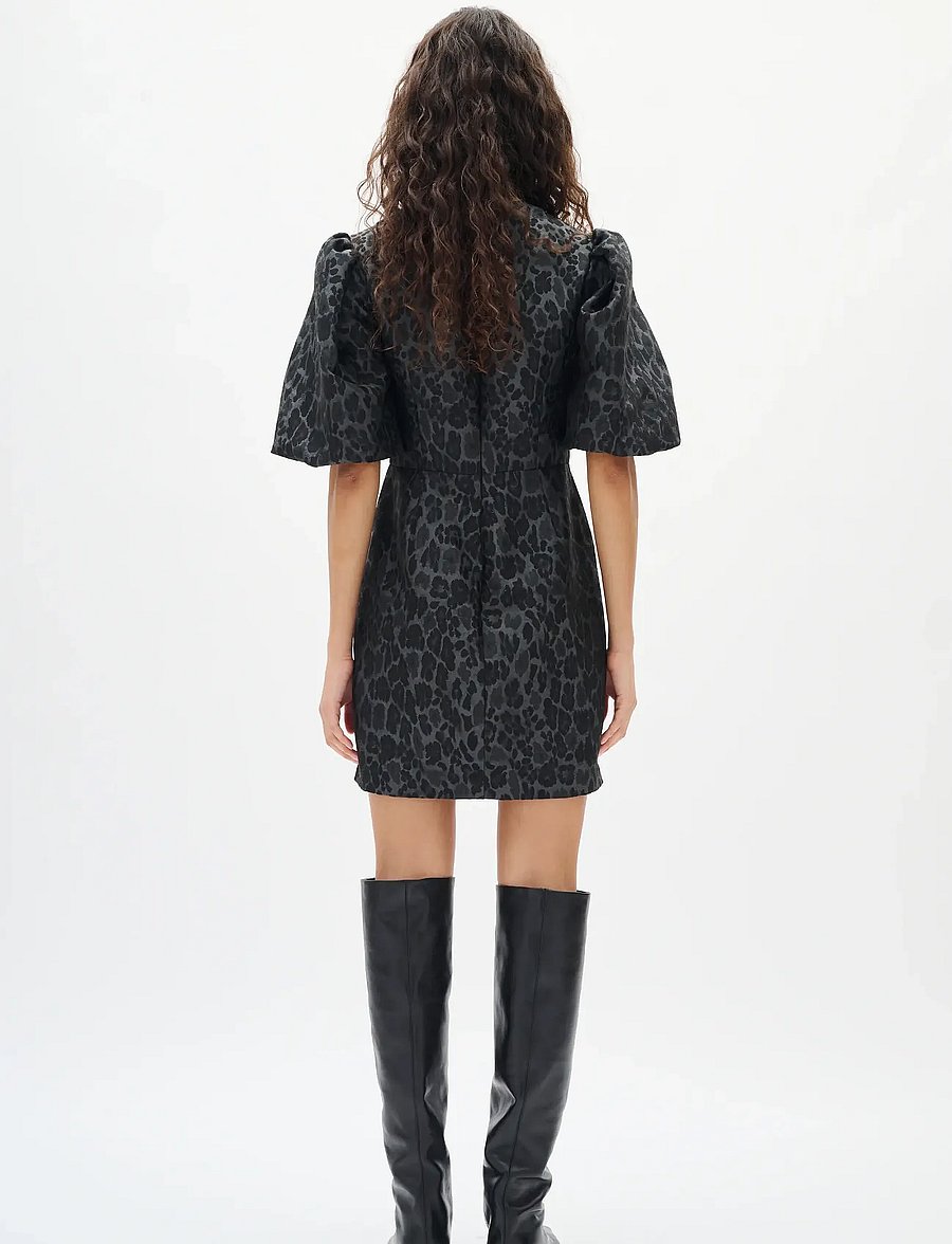 InWear - ZINAIW MINI DRESS - kurze kleider - black - 4