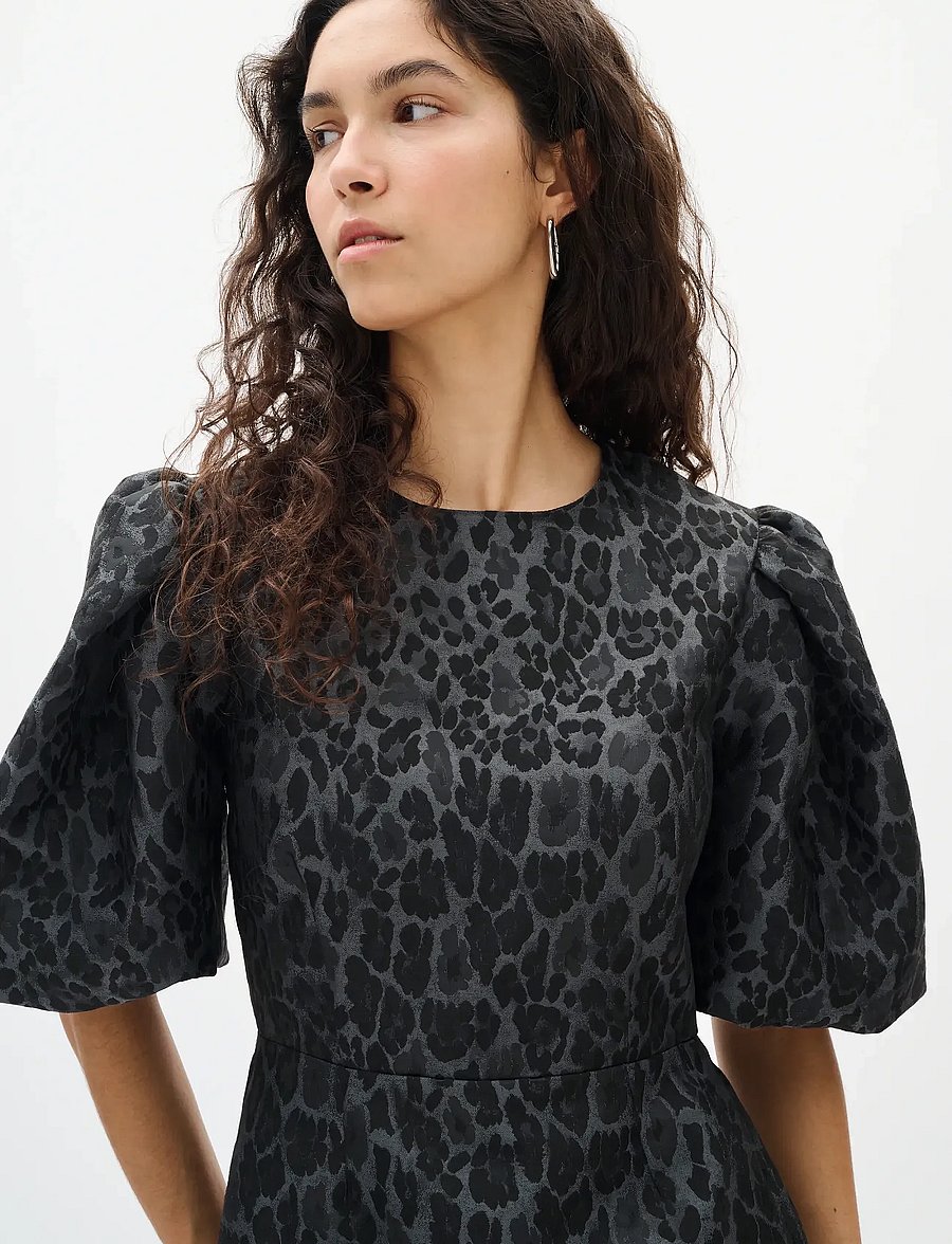InWear - ZINAIW MINI DRESS - kurze kleider - black - 5